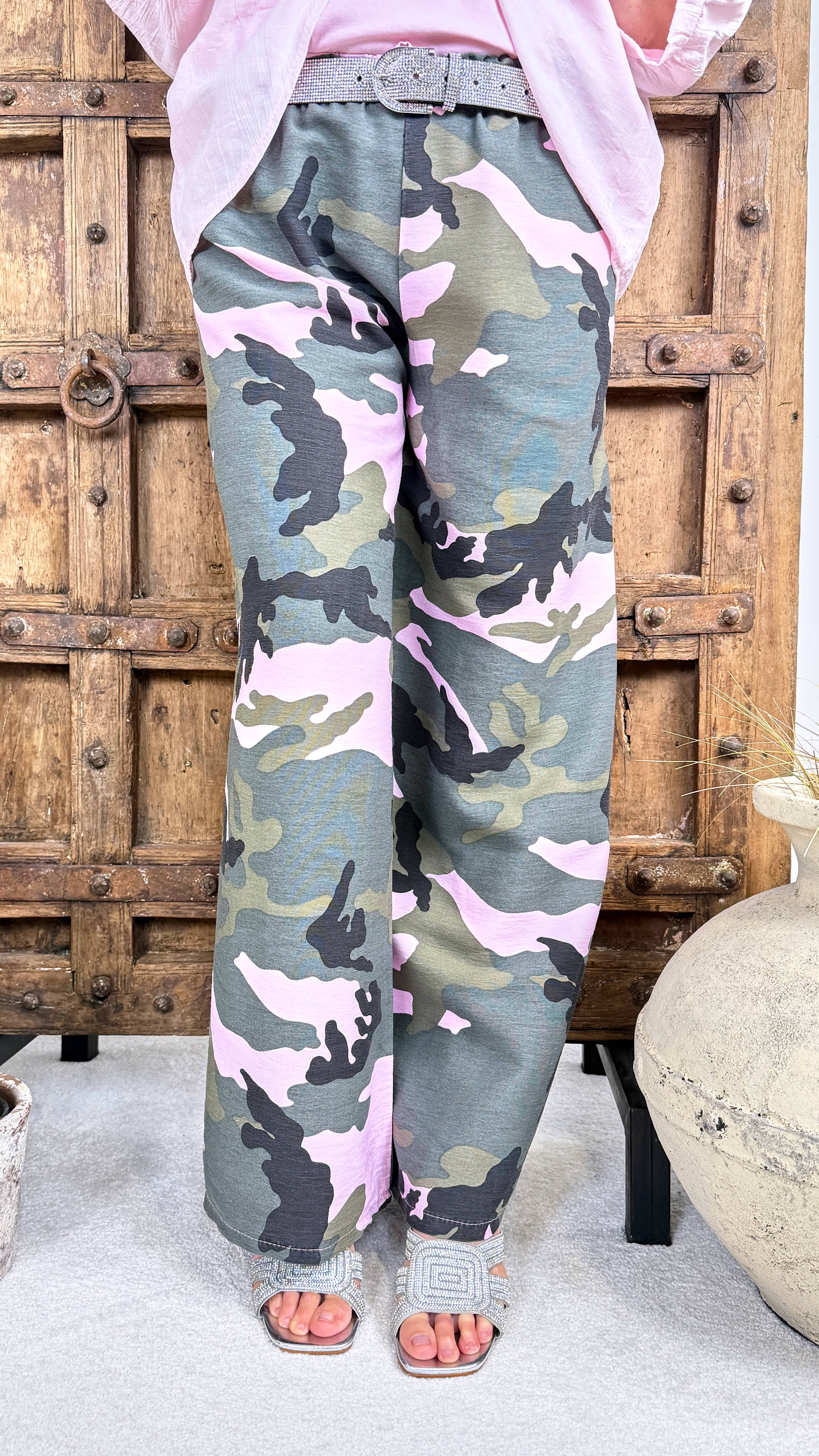 Weite Hose Wild Walk *Rosa*