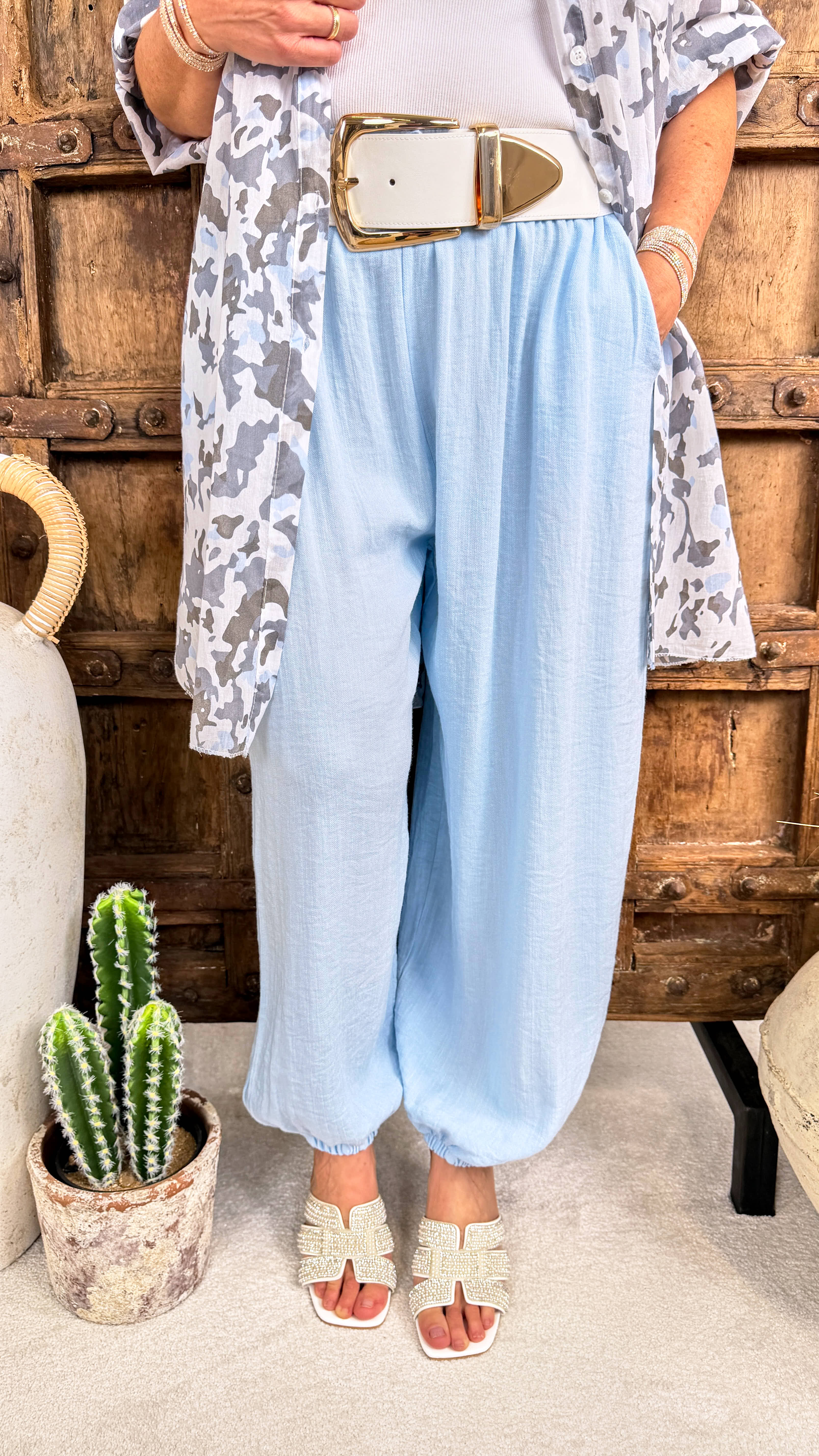 Hose Easy Sky *Blau*