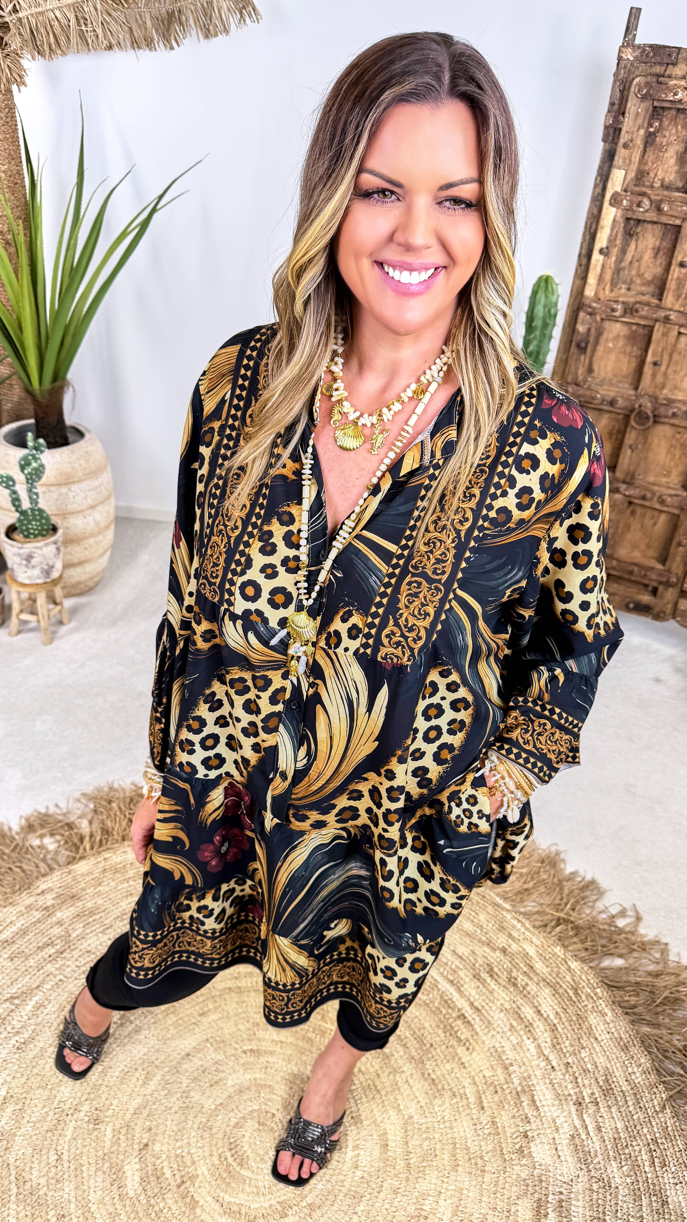 Kleid Glamour Safari