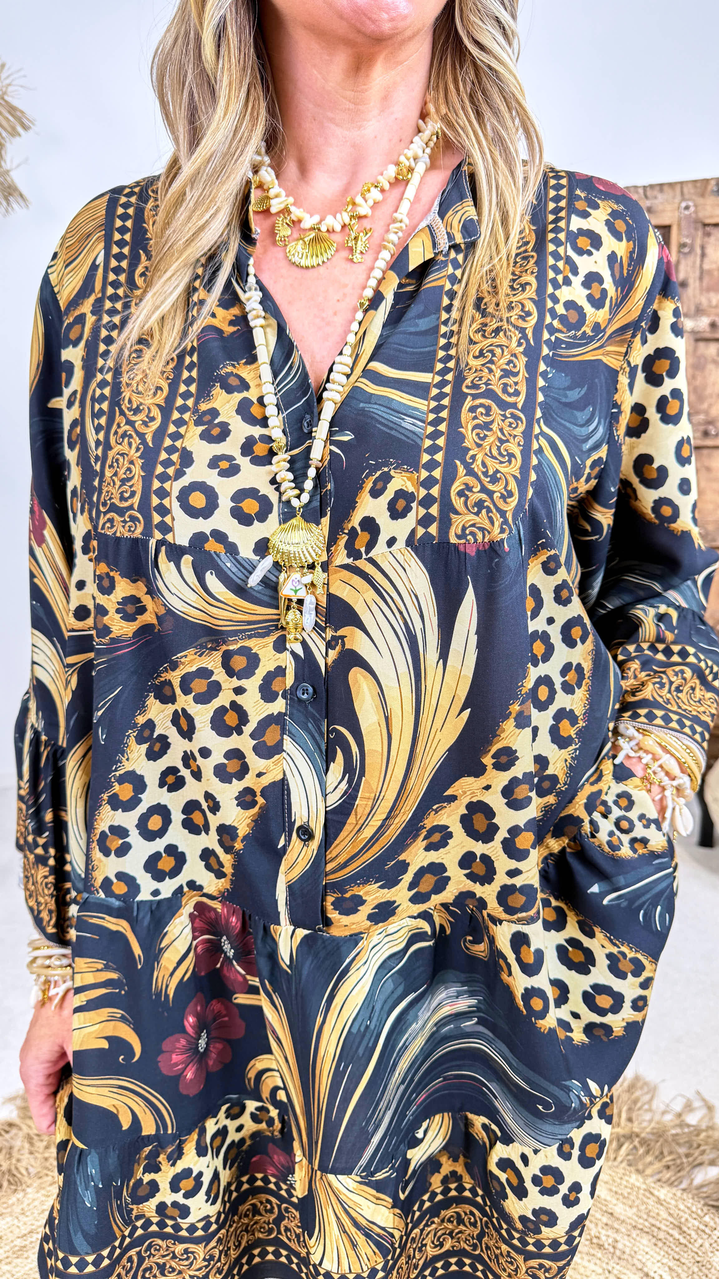Kleid Glamour Safari