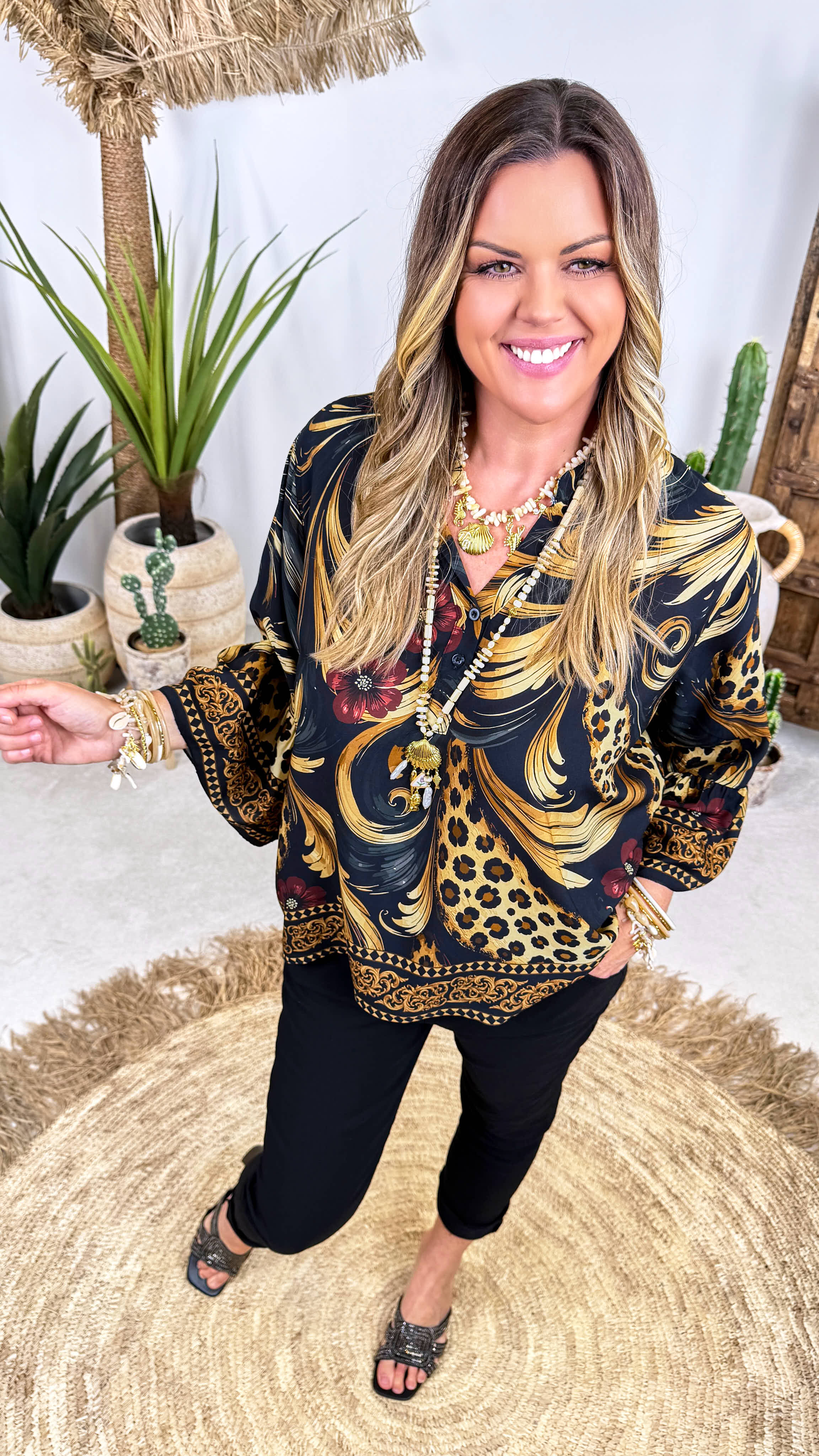 Bluse Glam Feeling