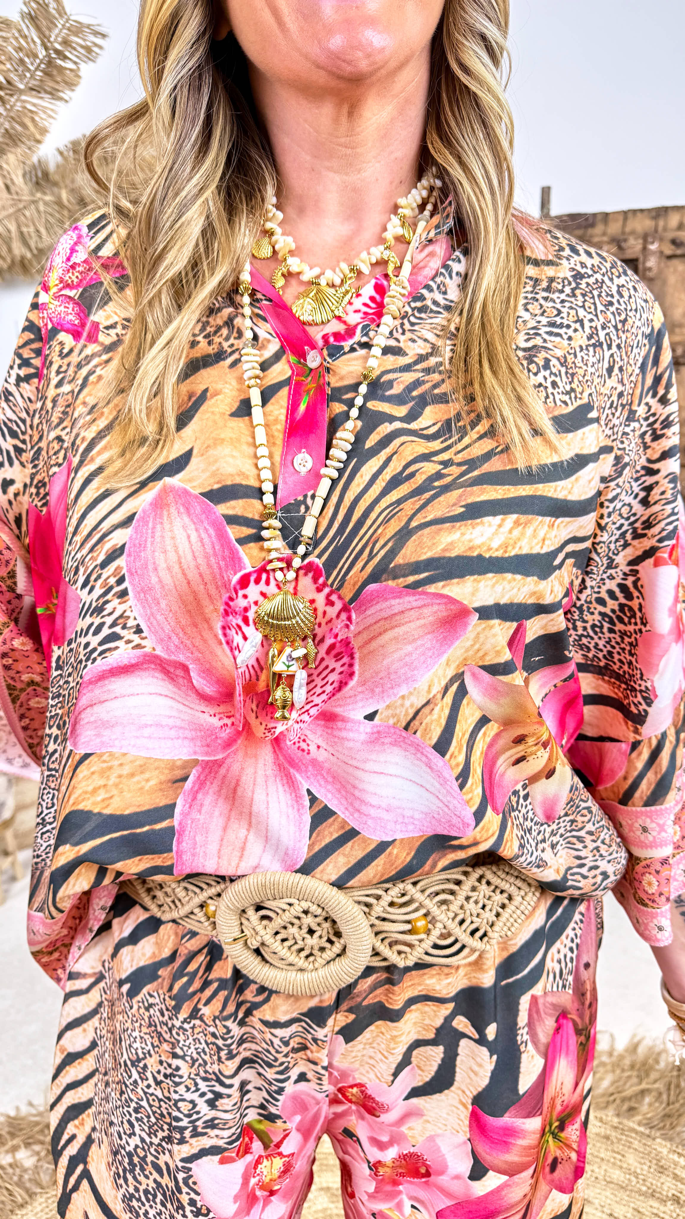 Bluse Orchid Safari