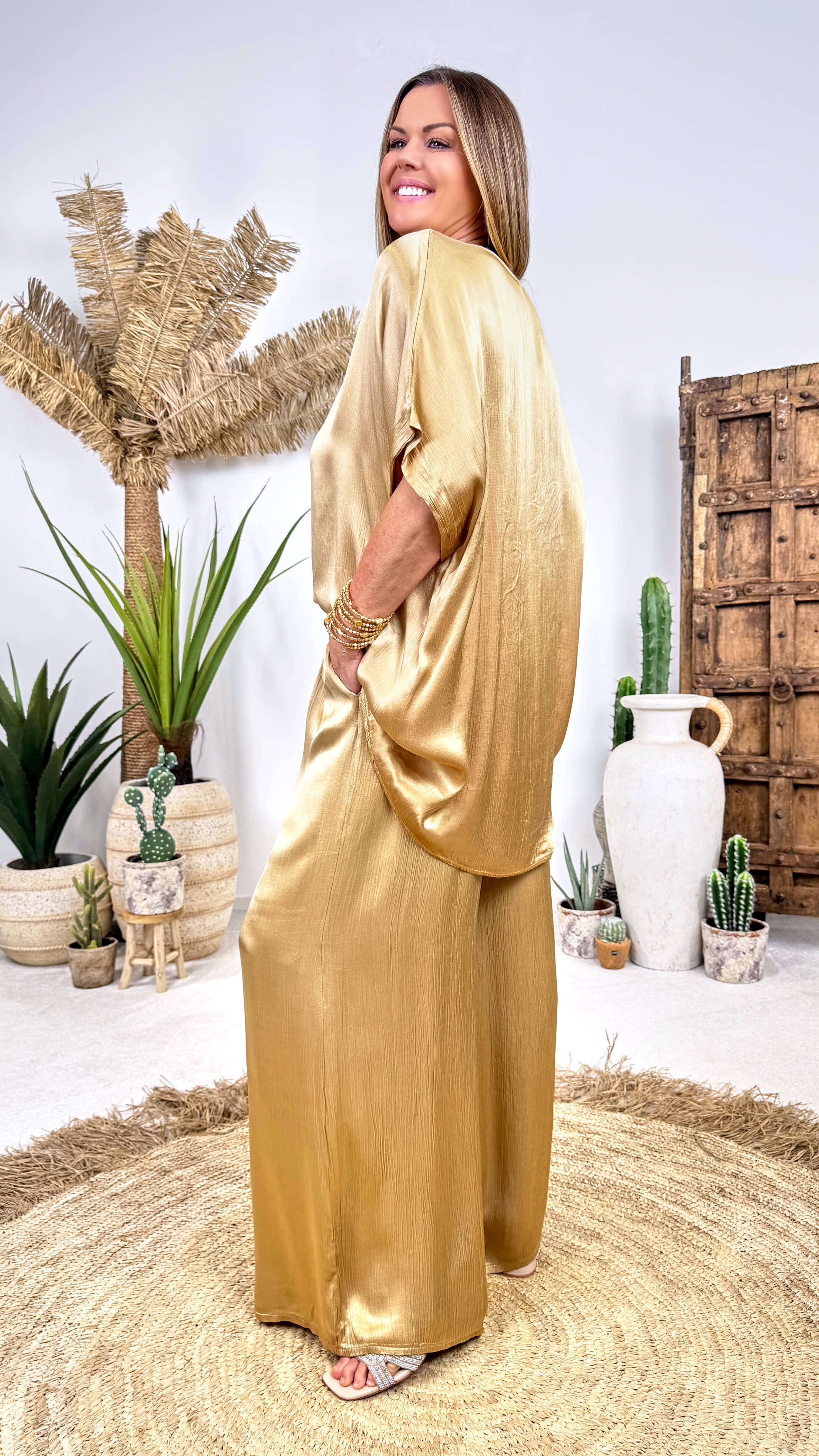 Blusenshirt Luxe Mood *Gold*