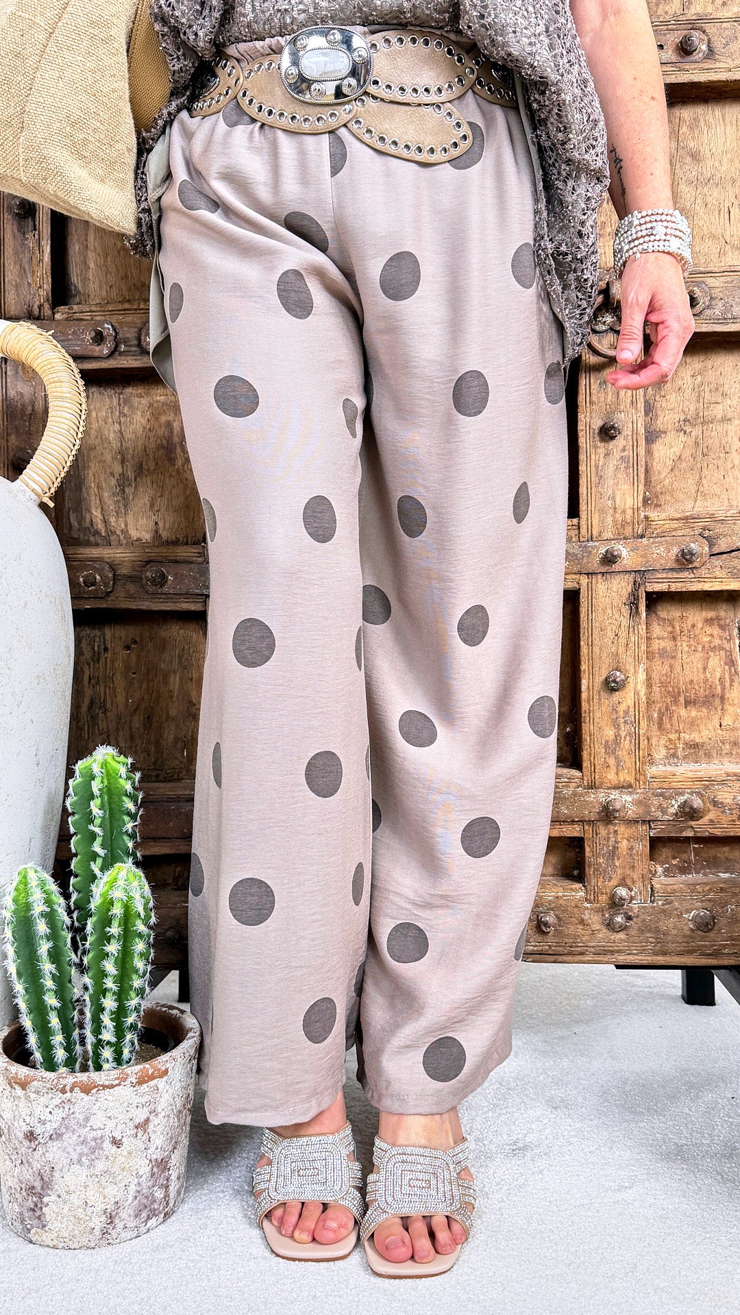 Weite Hose Saltflat *Taupe*
