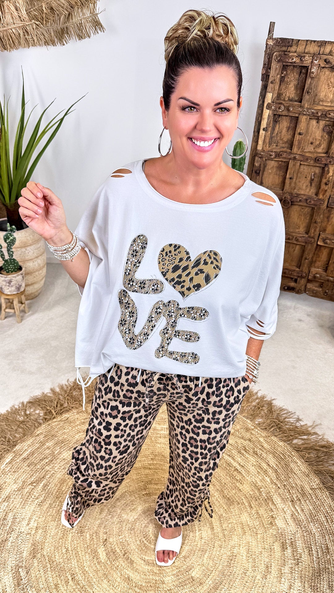 Shirt Heart of Leo *Weiß*