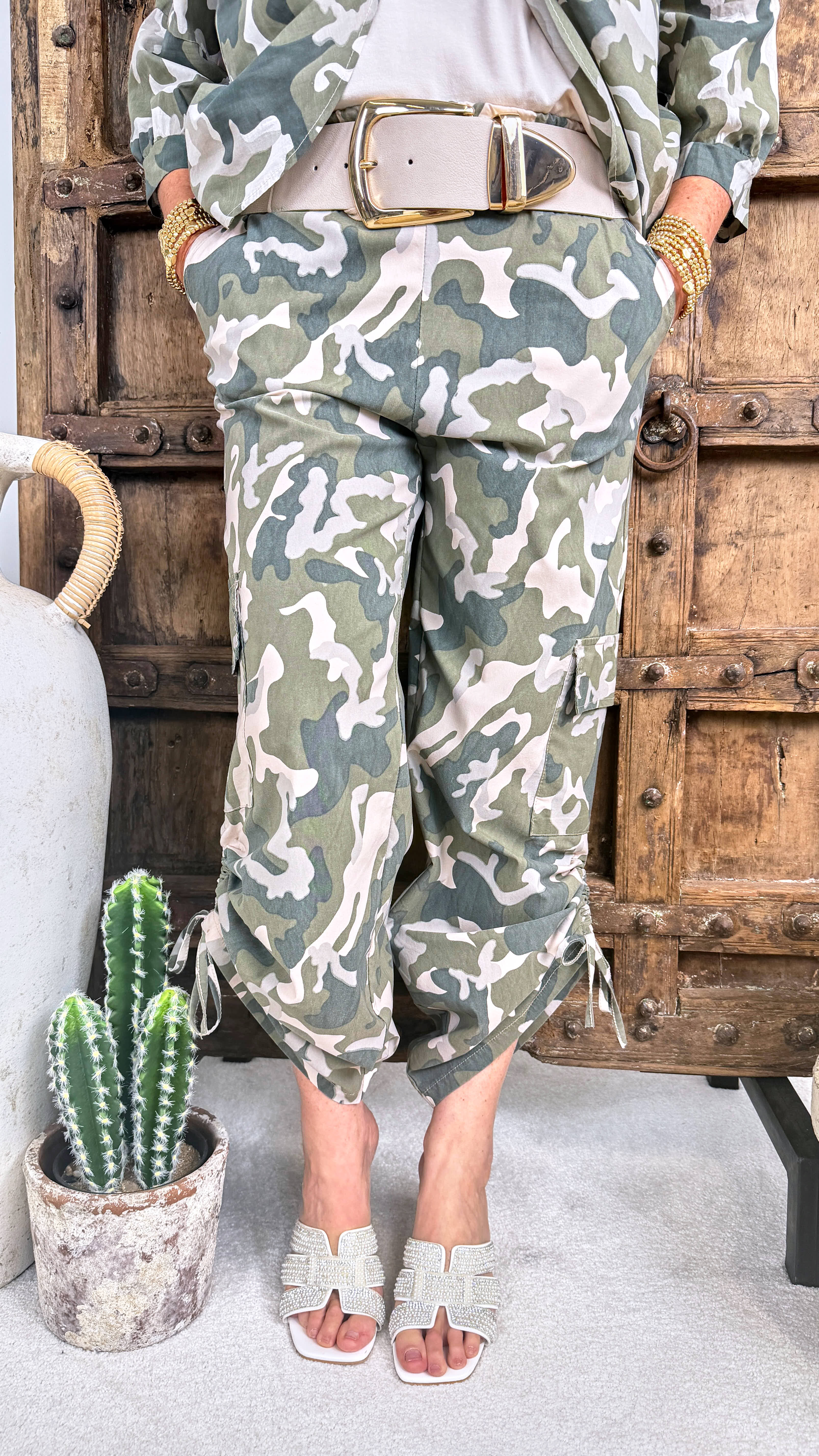 Cargo-Jogpants Easy Style *Beige*