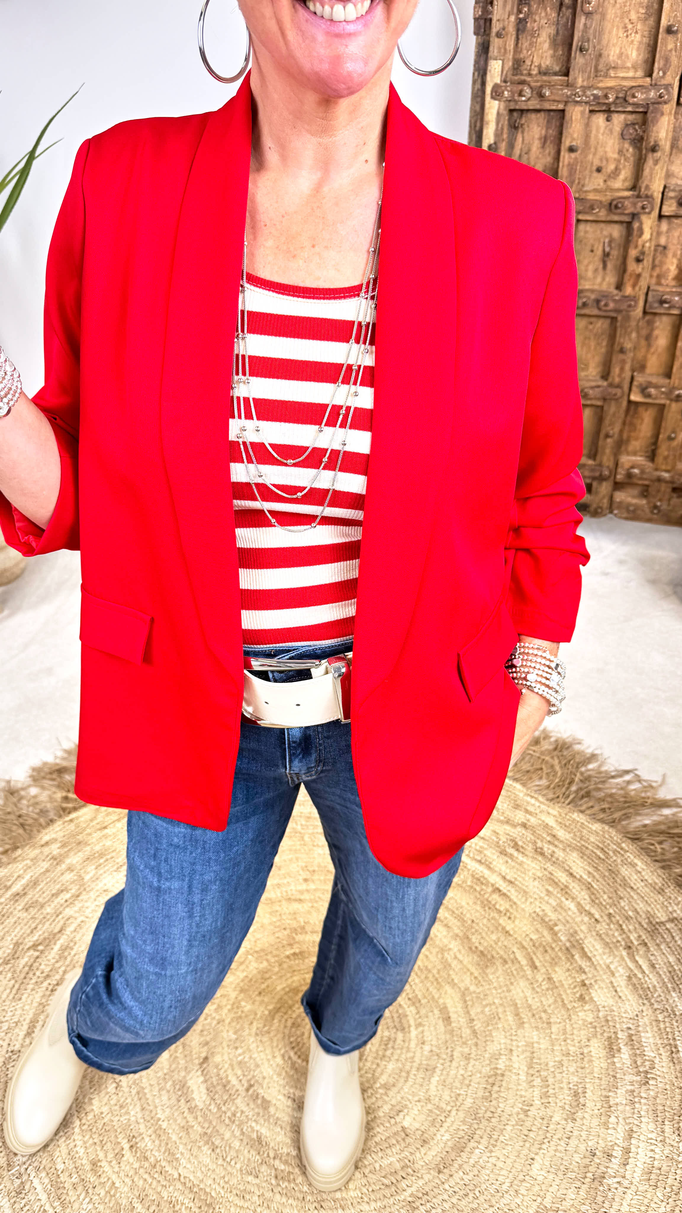 Blazer Strong Woman *Rot*