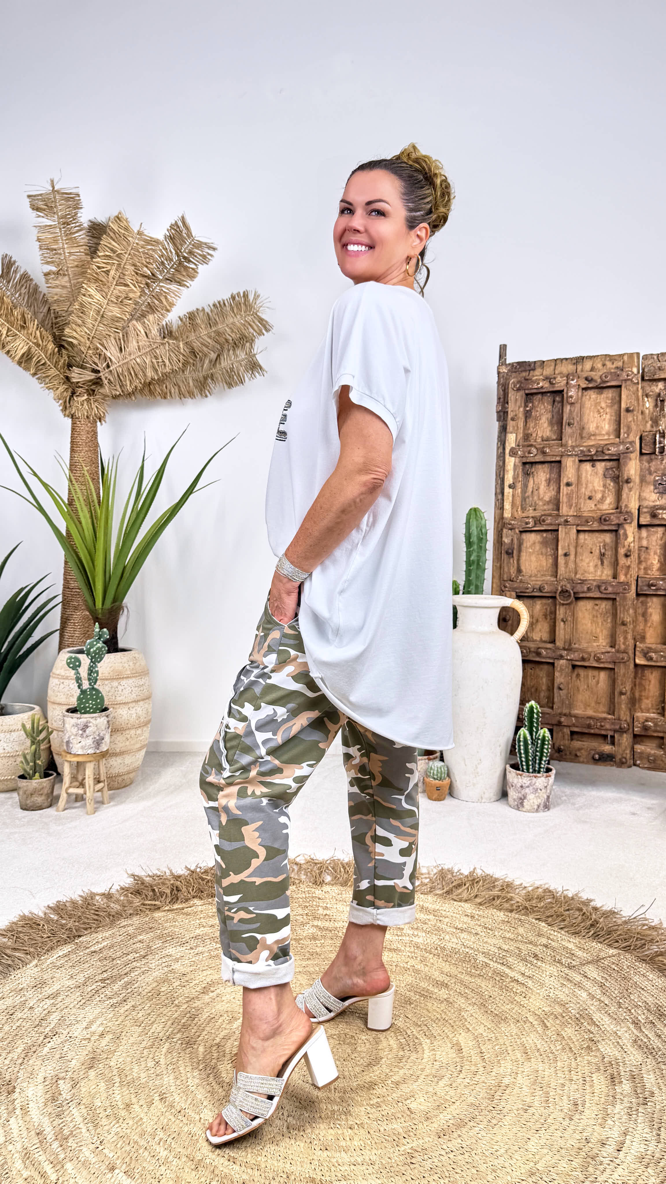 Jogpants Hidden Trail *Weiß*