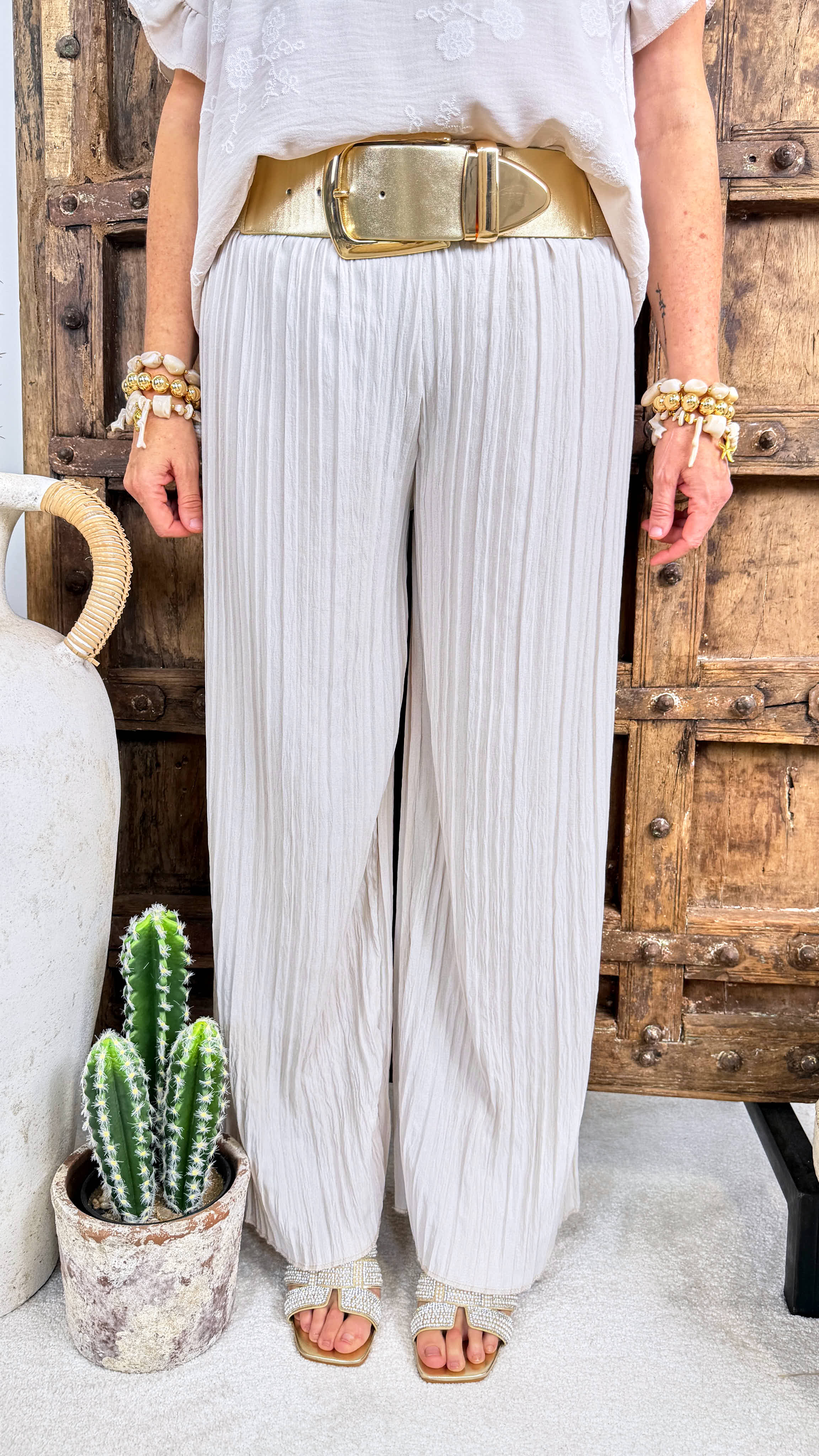 Culotte Hose Sunset Movement *Beige*