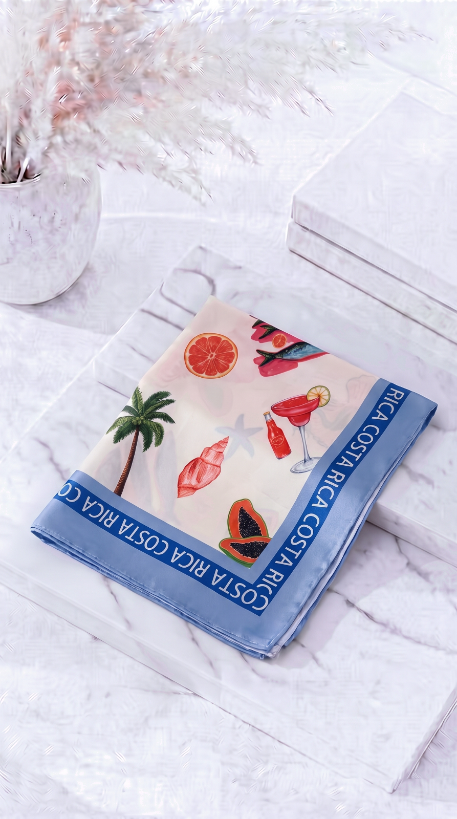 Halstuch Lobster *Blau*