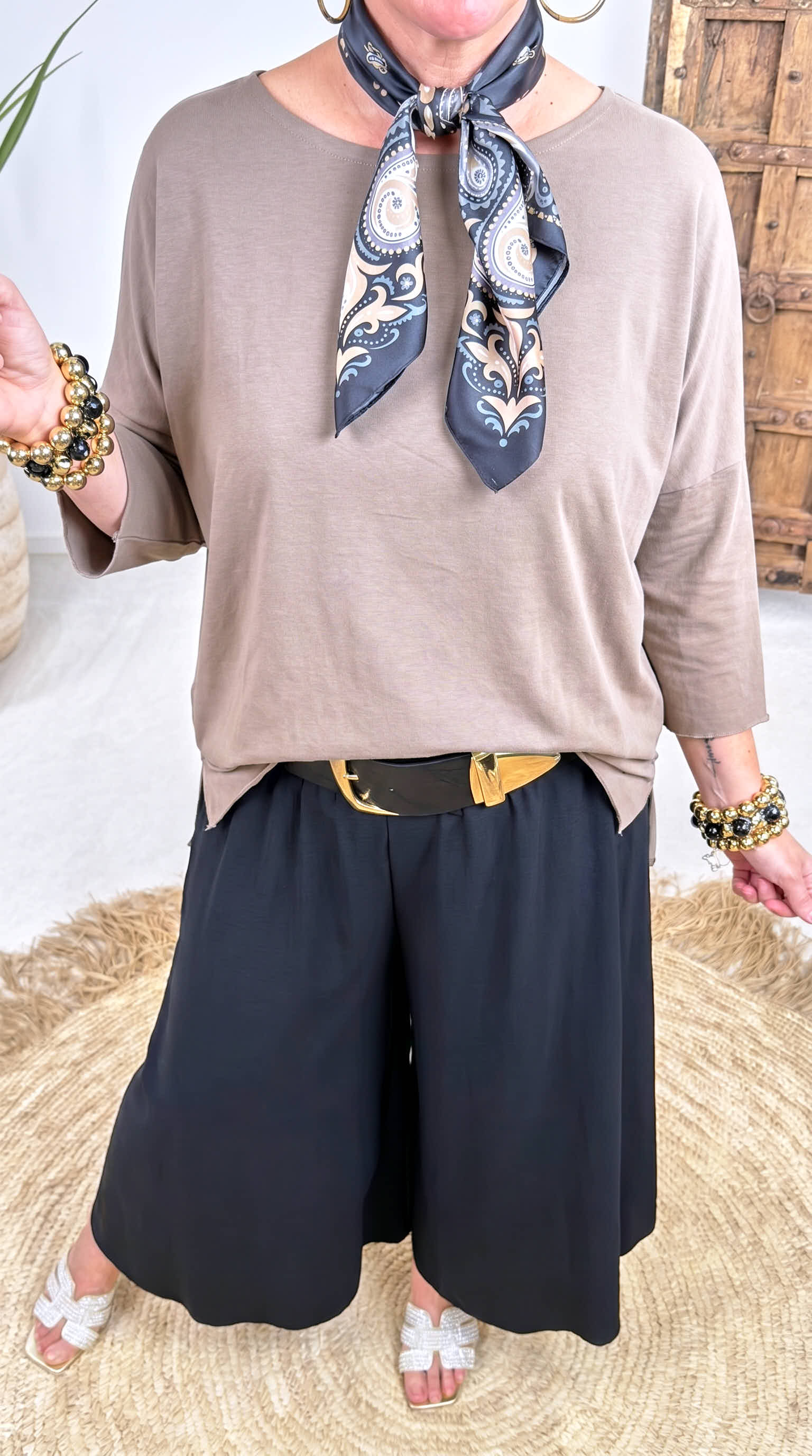 Shirt Soft Plain *Taupe*