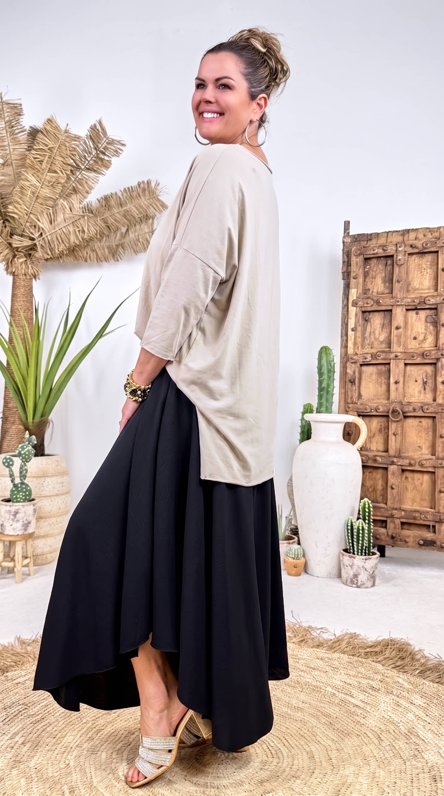 Shirt Soft Plain *Beige*