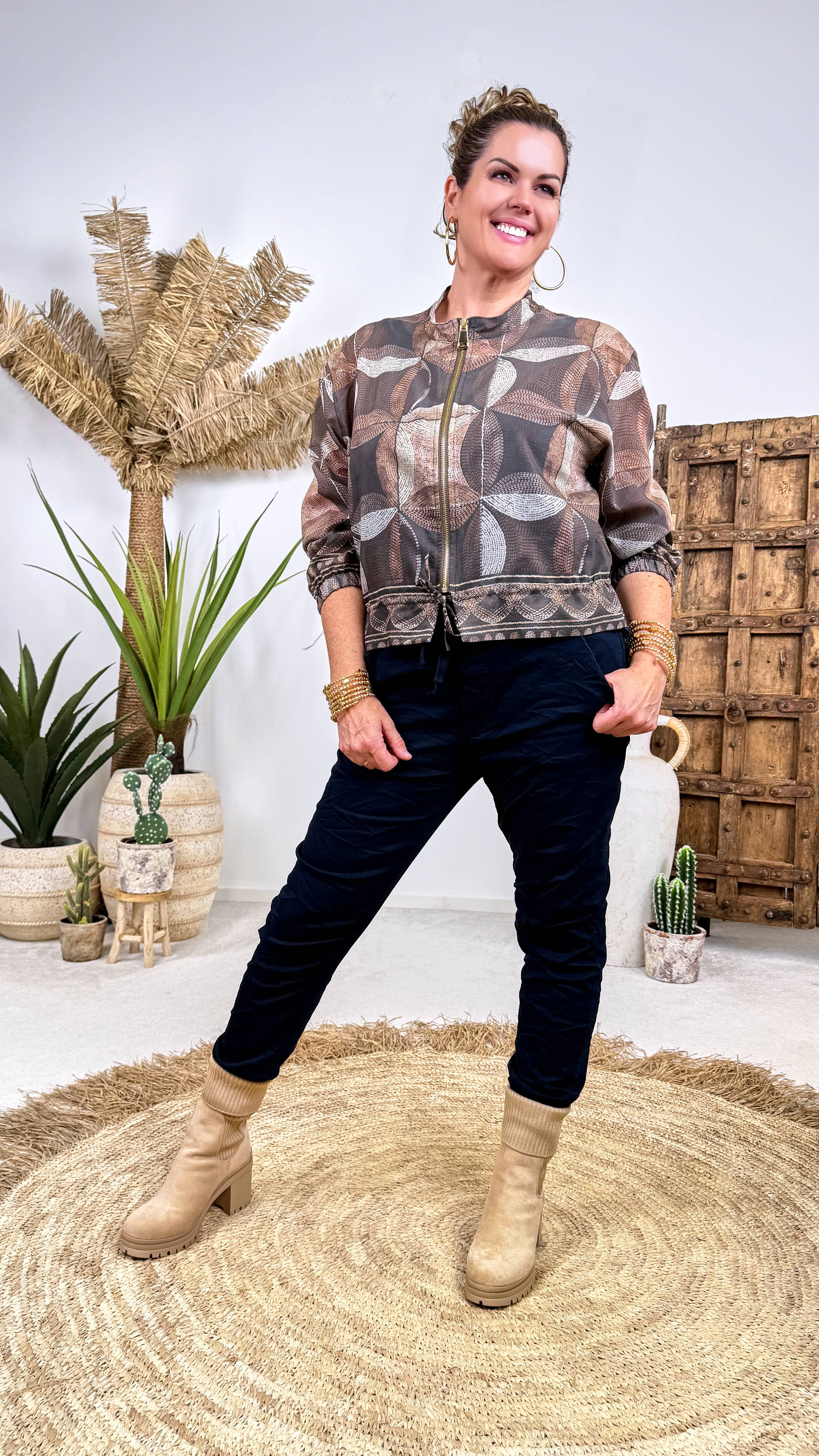 Jeans-Jogpants Aria *Dunkelblau*