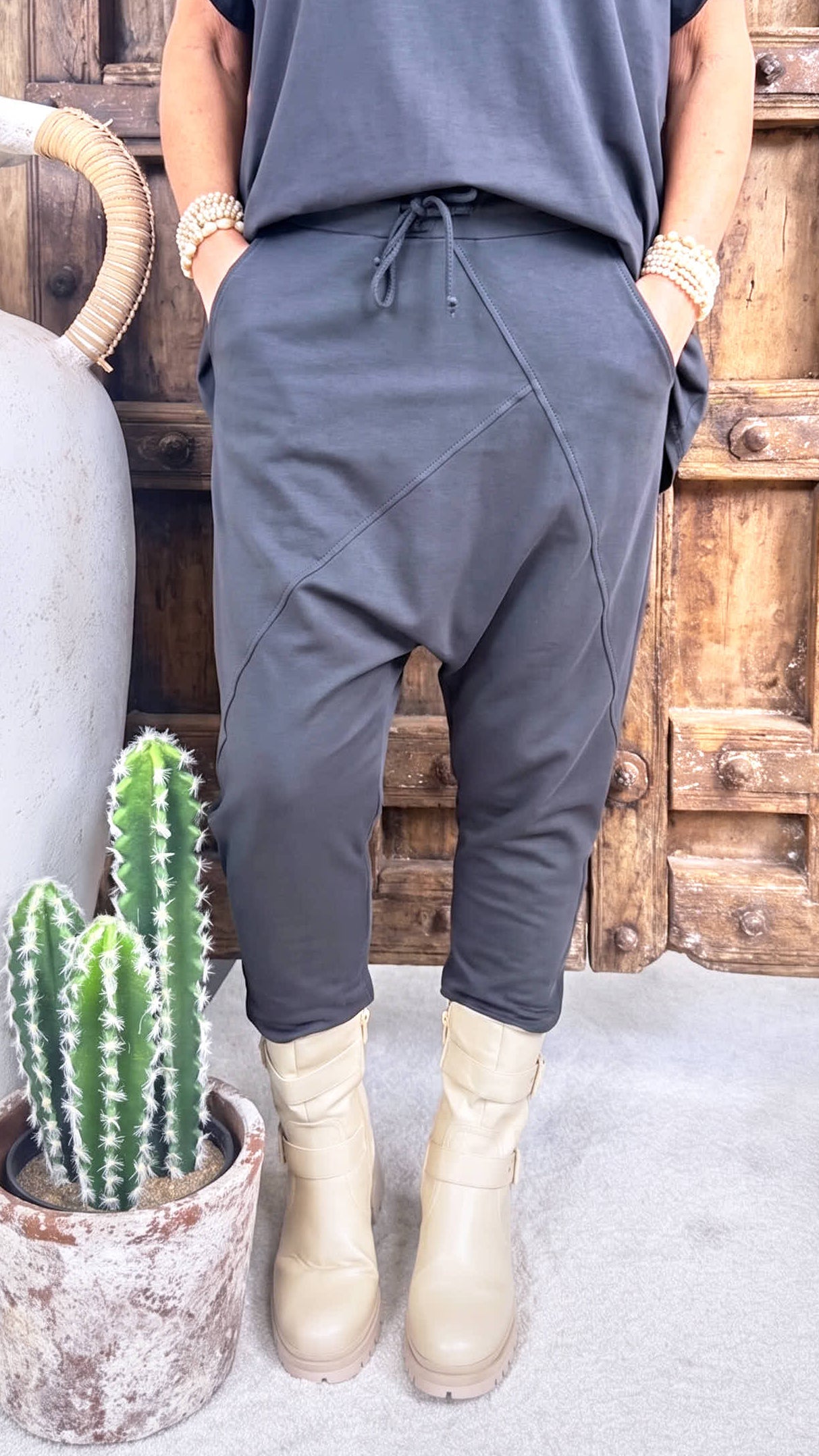 Baggy Hose Caserta *Dunkelgrau*