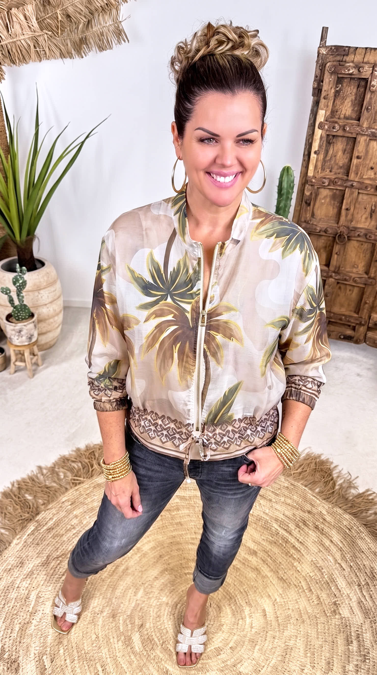 Leichte Jacke Bali Breeze *Beige*