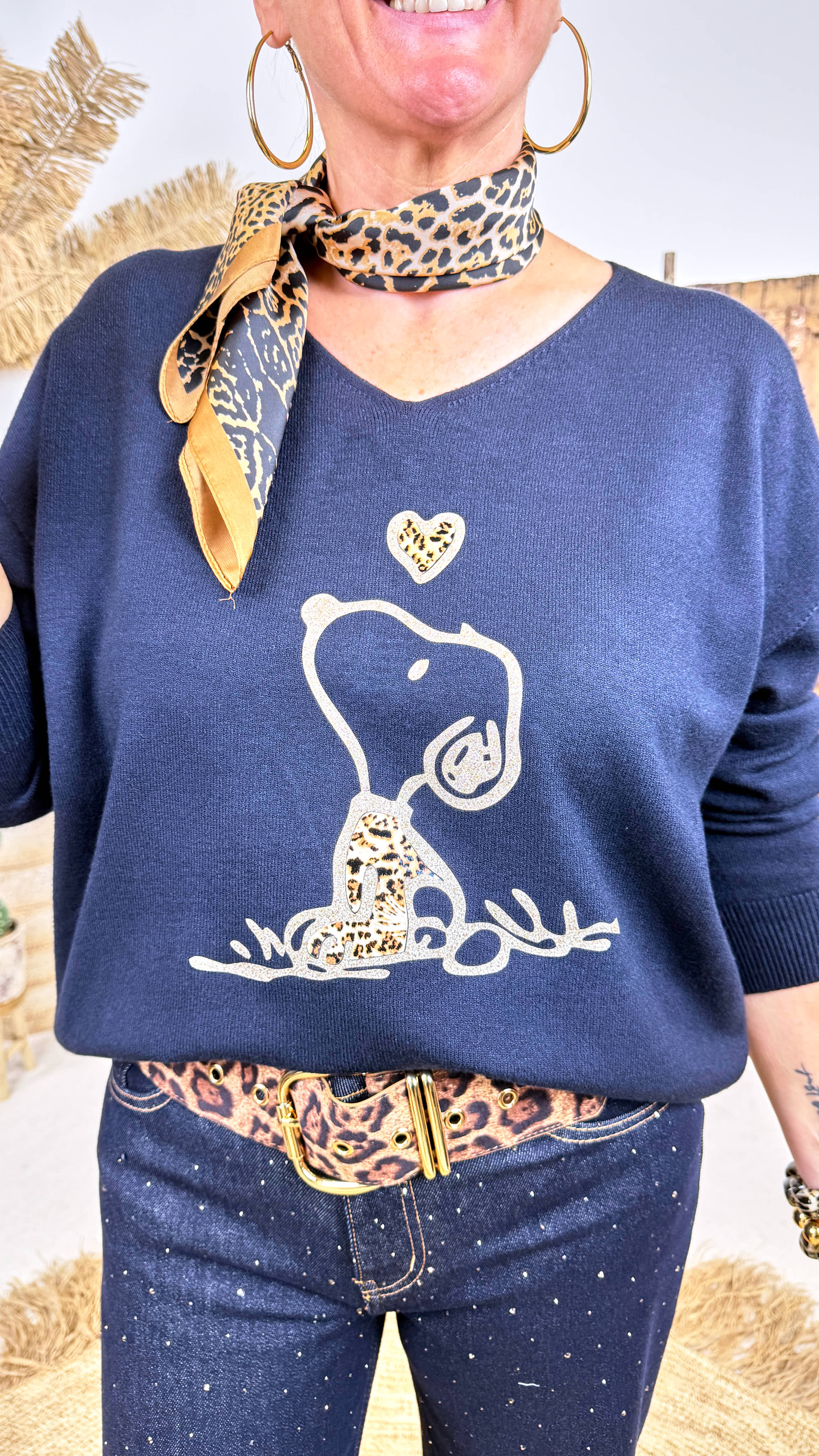 Pullover Starling Heart *Dunkelblau*