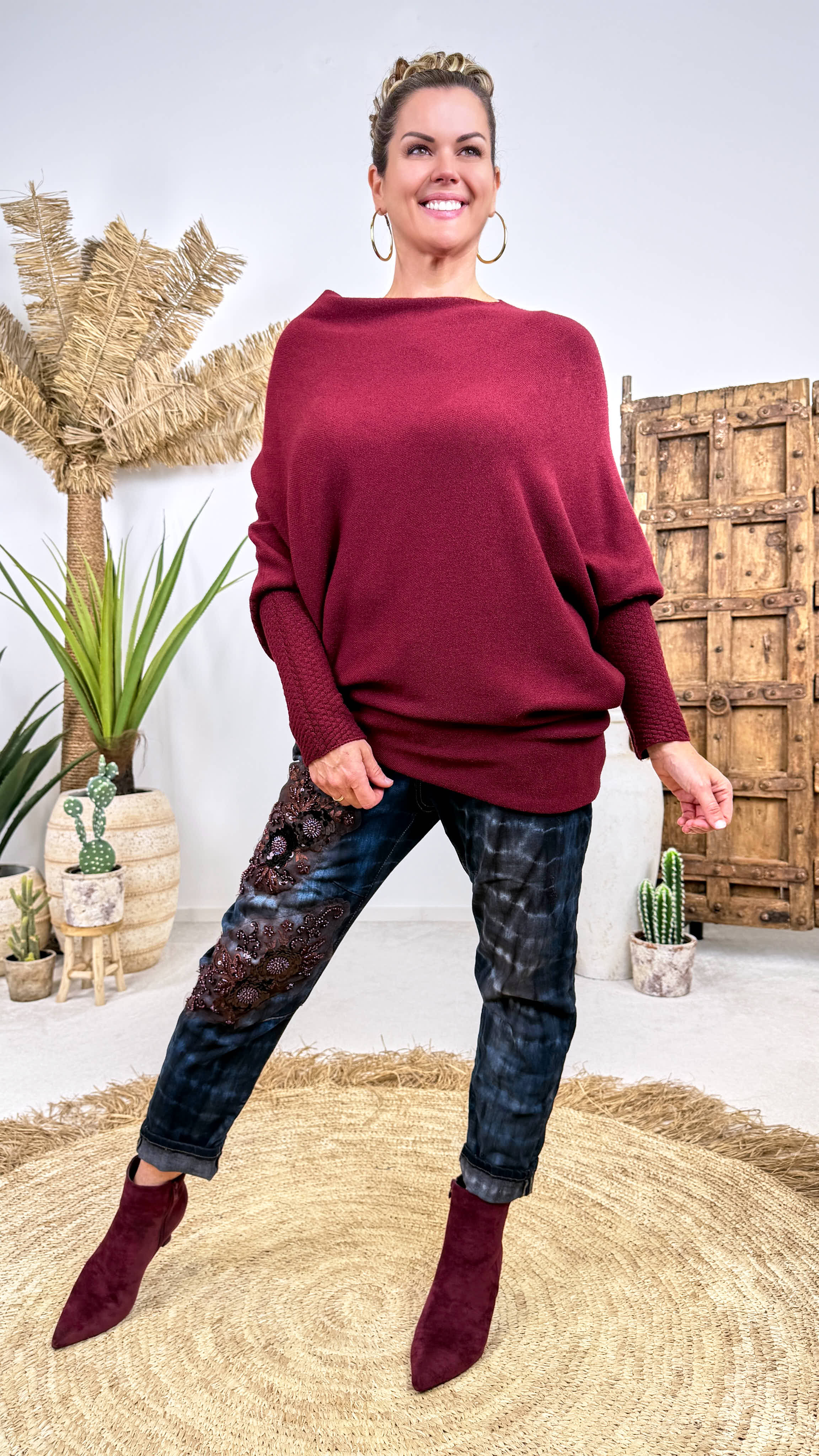 Pullover Loam *Bordeaux*