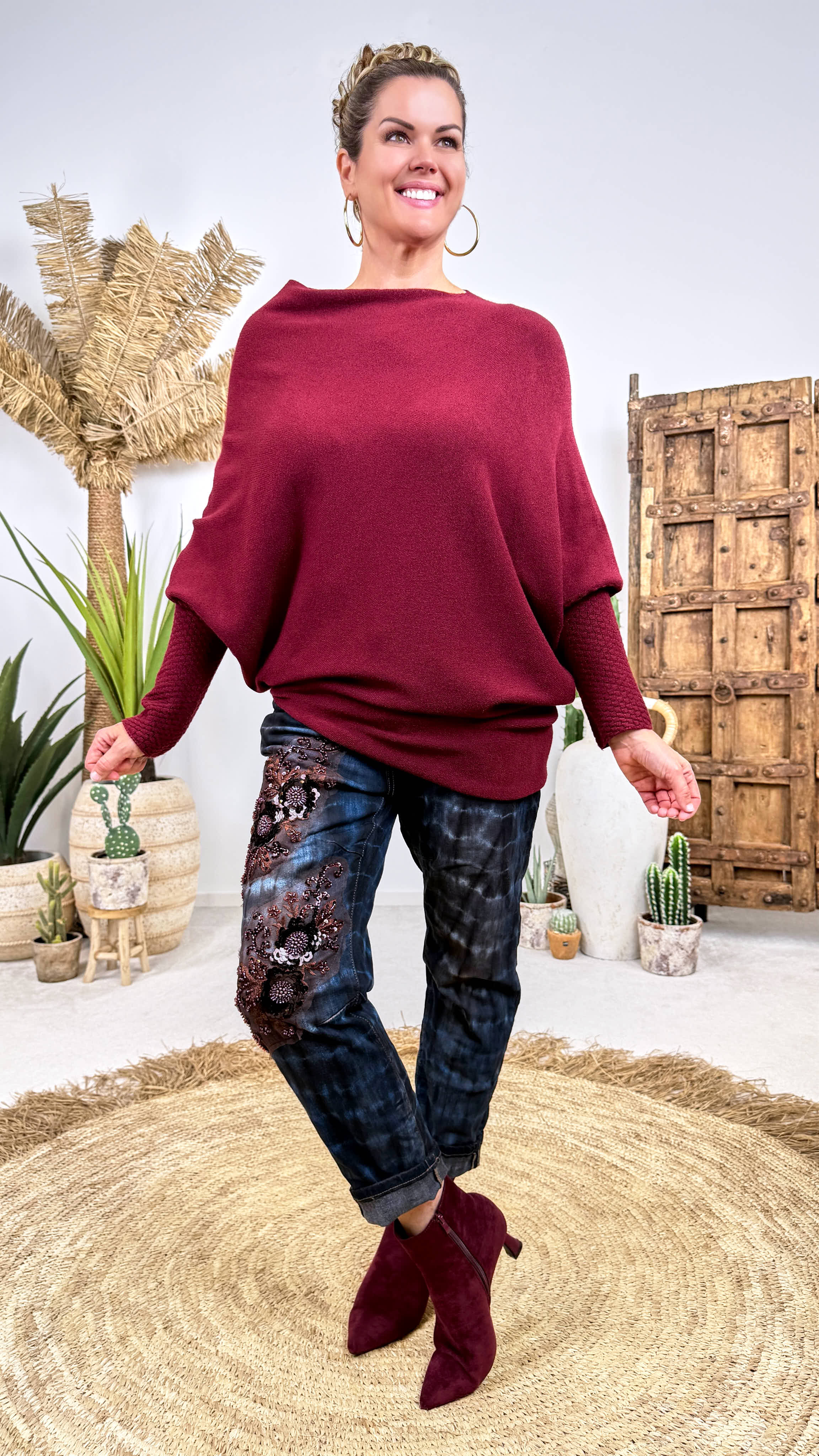 Pullover Loam *Bordeaux*