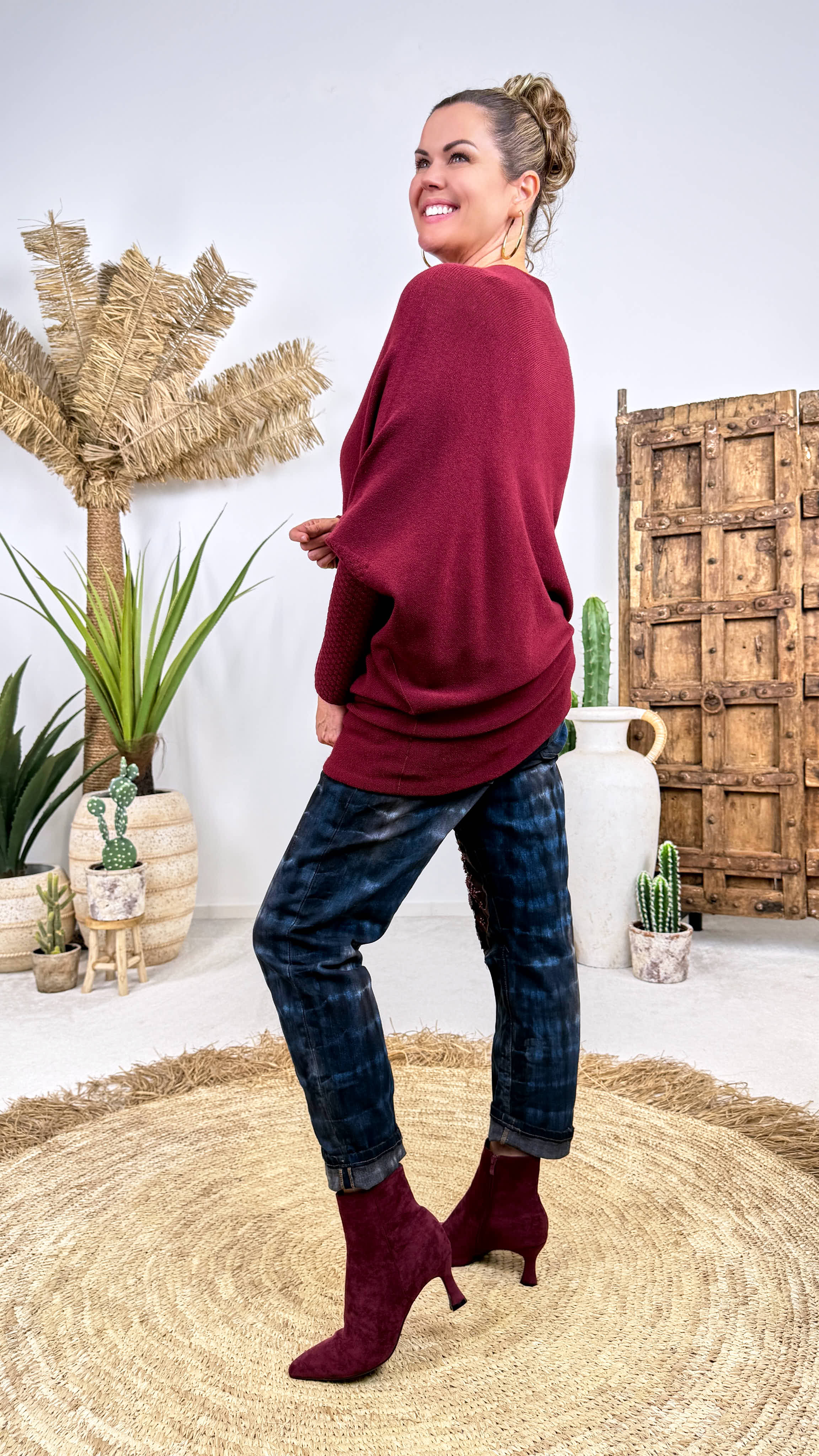 Pullover Loam *Bordeaux*