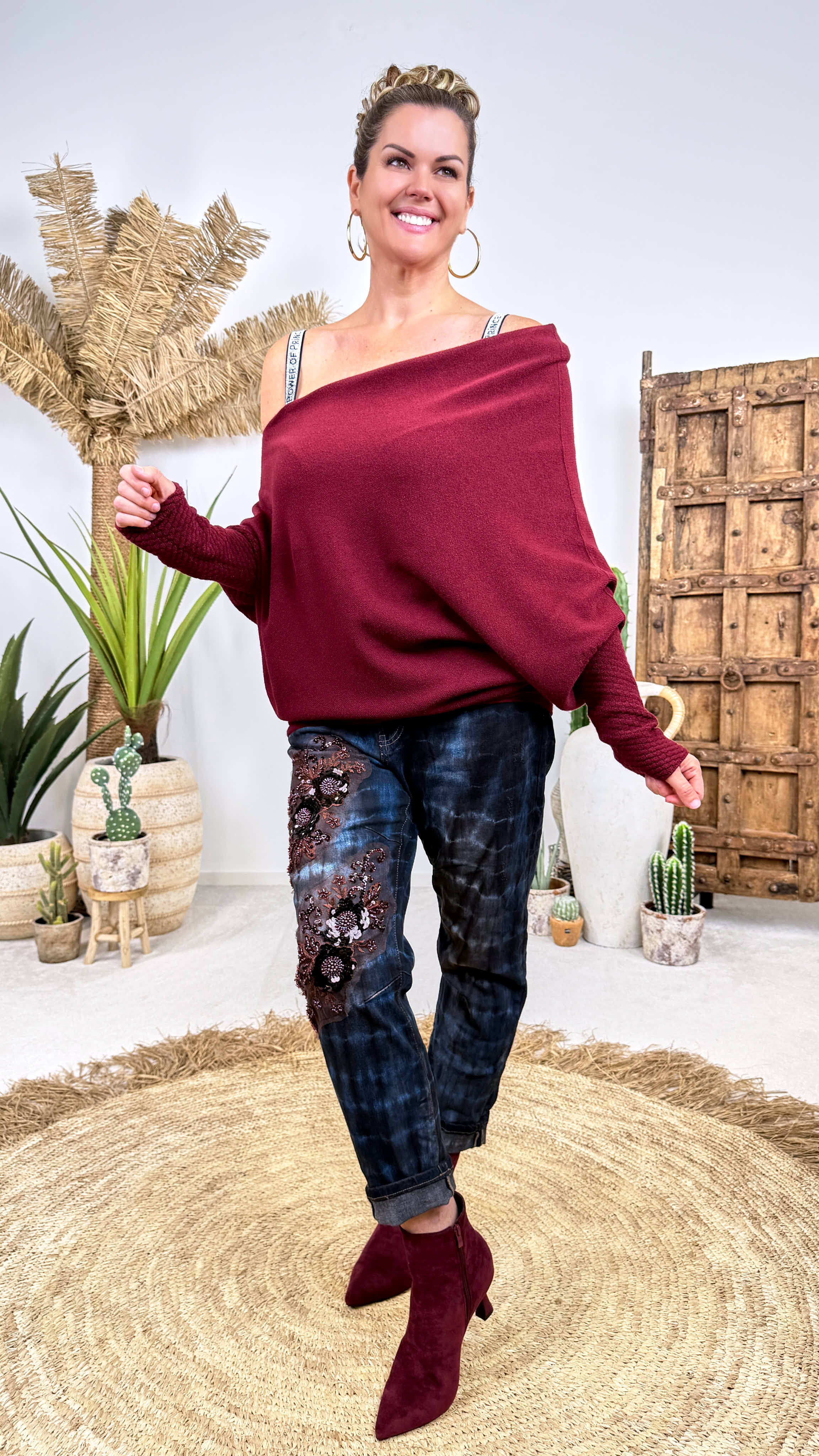 Pullover Loam *Bordeaux*