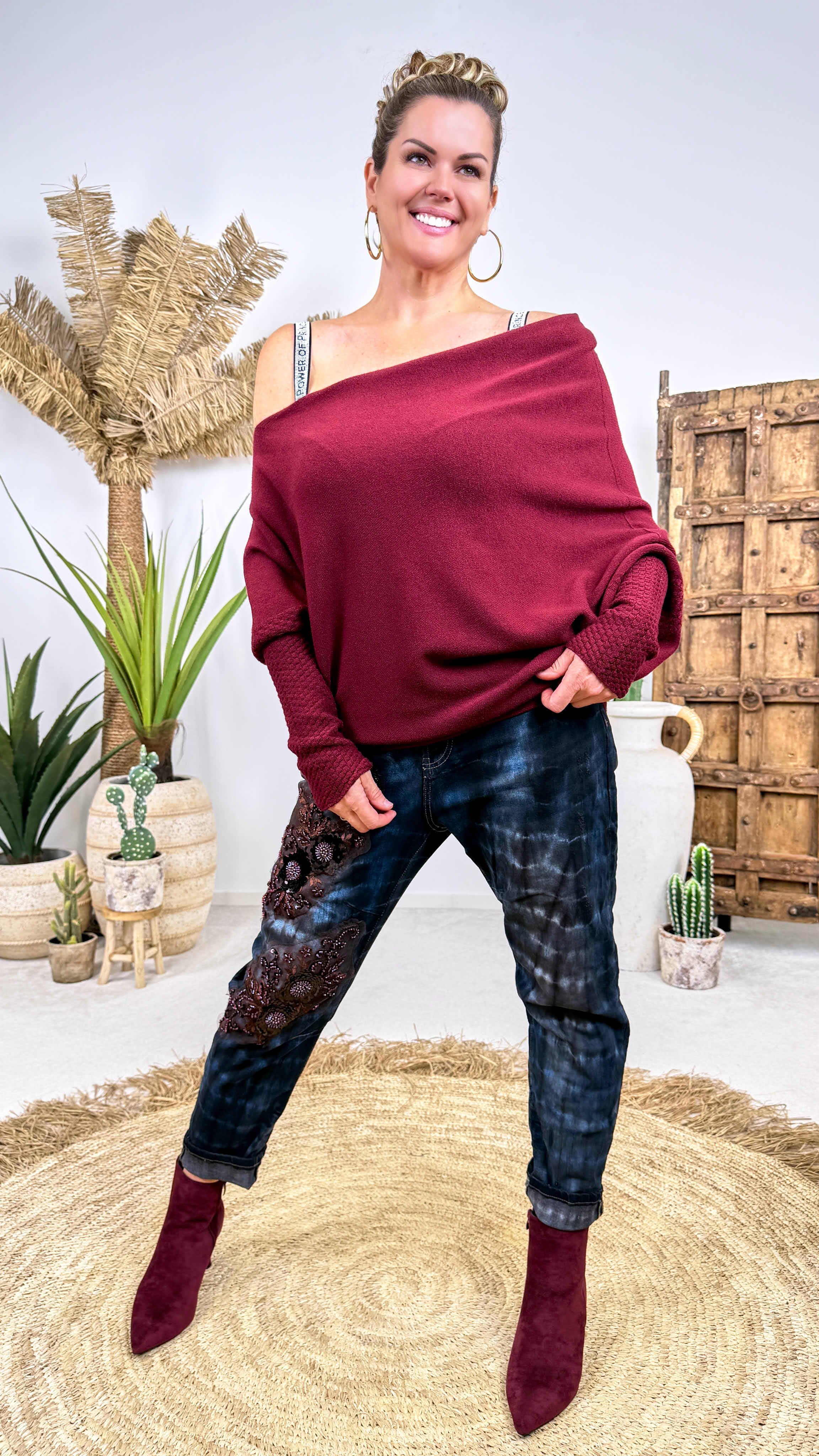 Pullover Loam *Bordeaux*