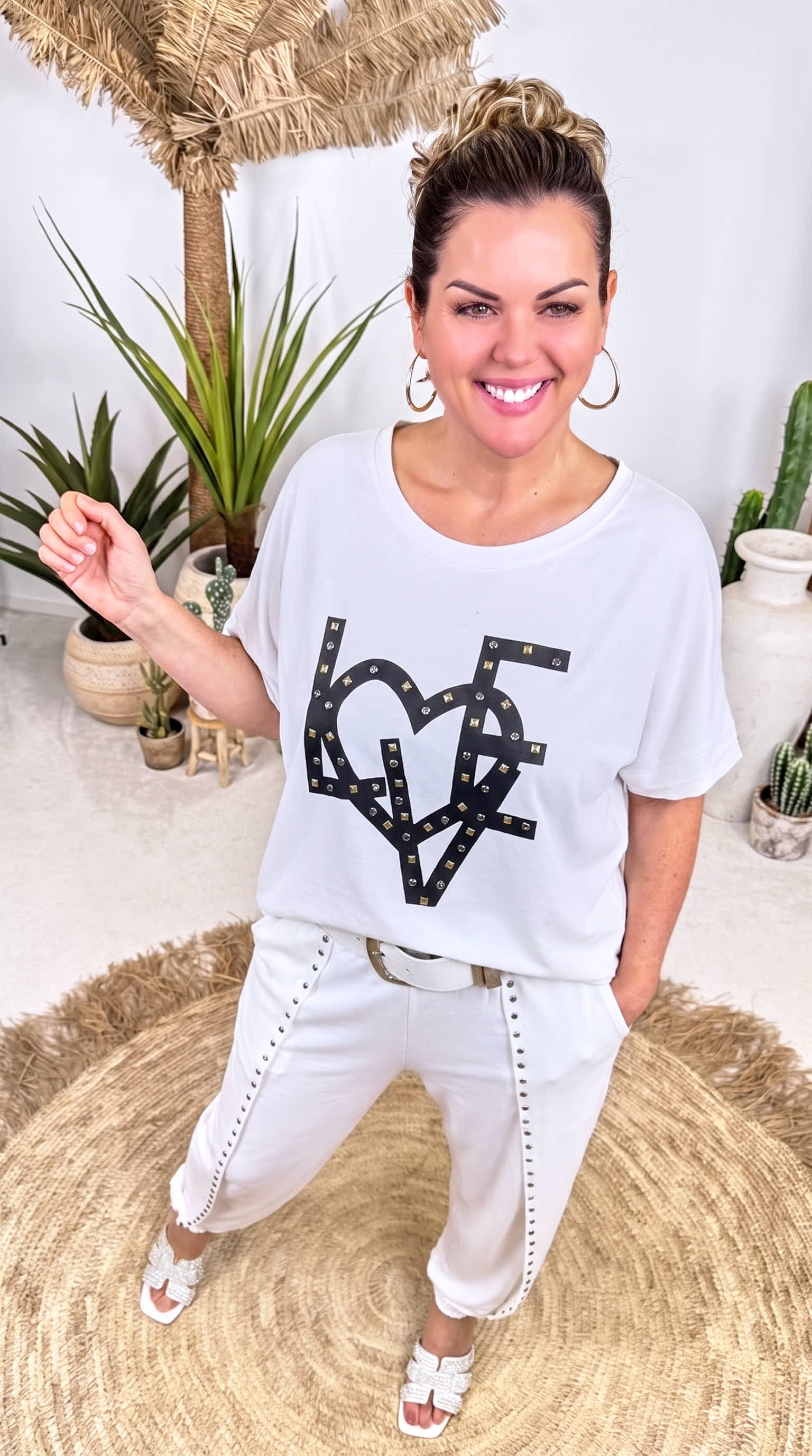 Shirt Copper Heart *Weiß*