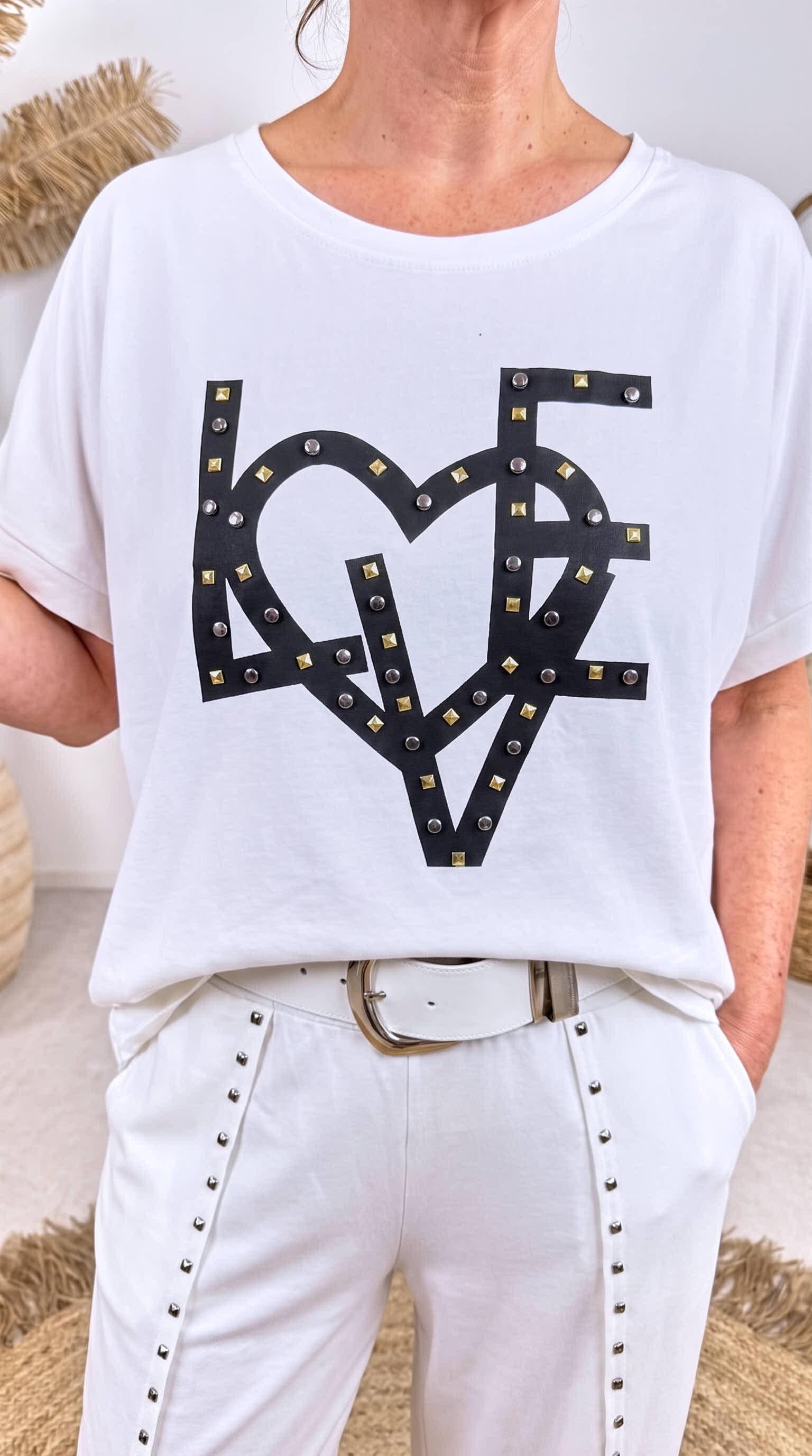 Shirt Copper Heart *Weiß*