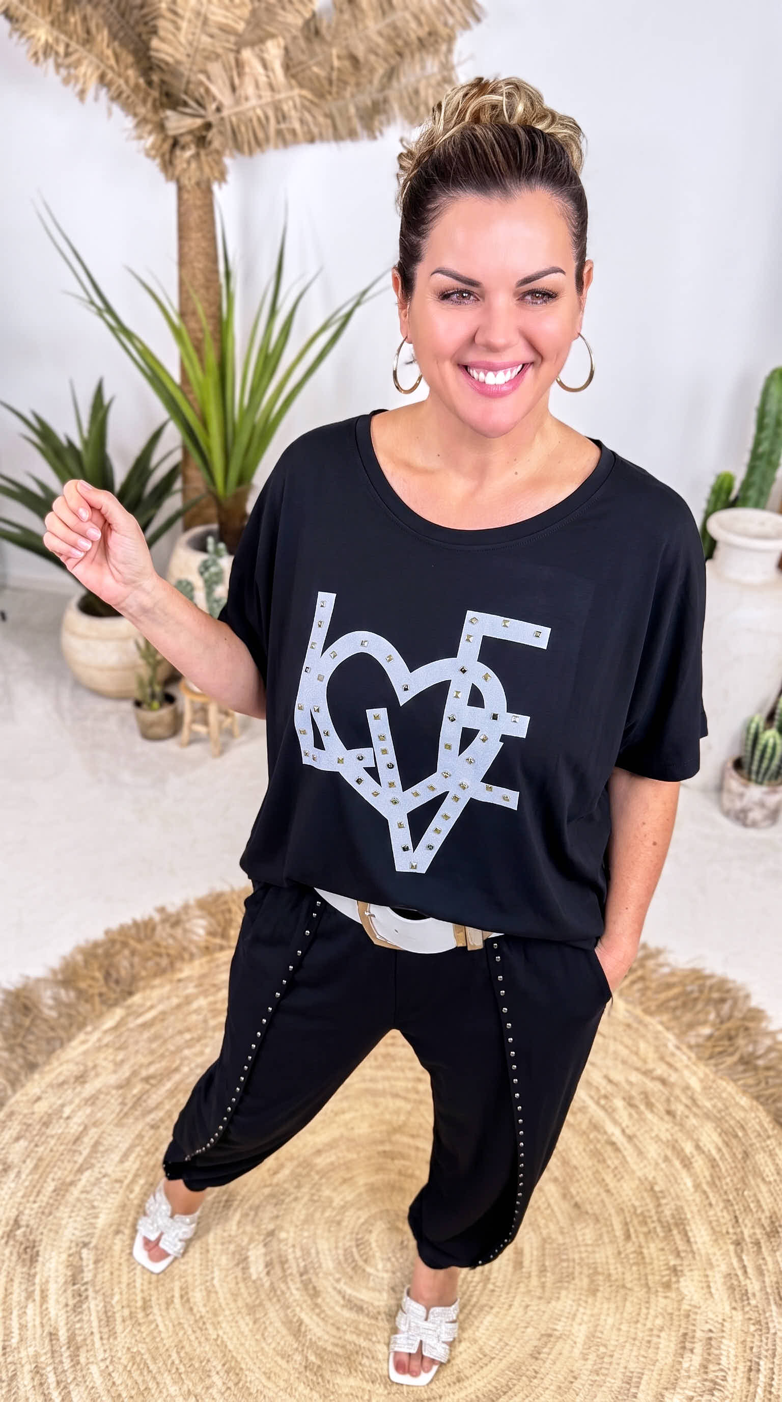 Shirt Copper Heart *Schwarz*