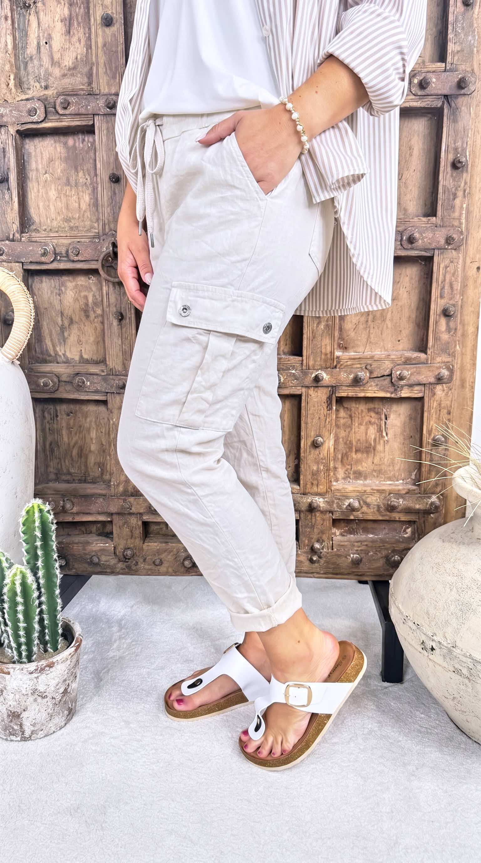 Jogpants Infinite *Creme/Beige*