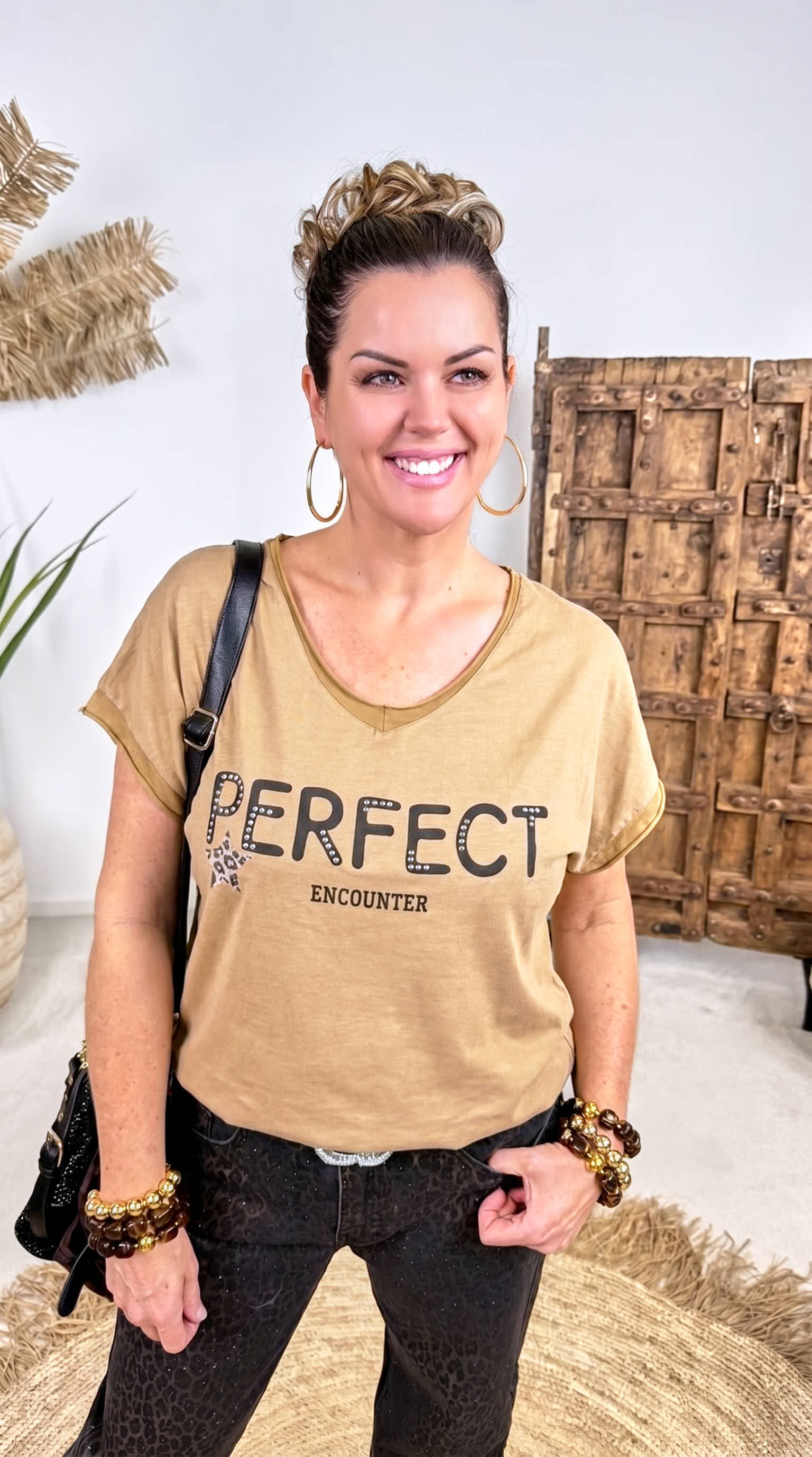 T-Shirt Perfect Look *Camel*