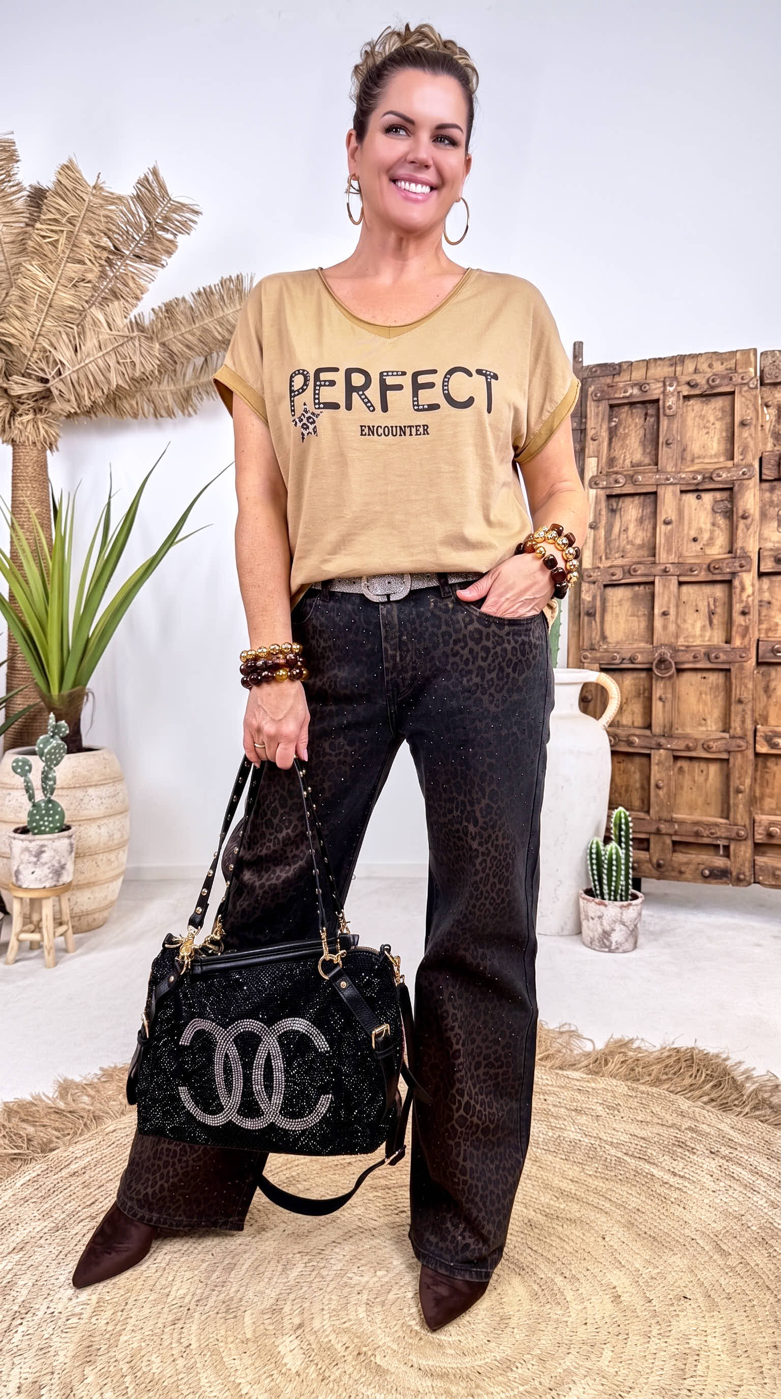 T-Shirt Perfect Look *Camel*