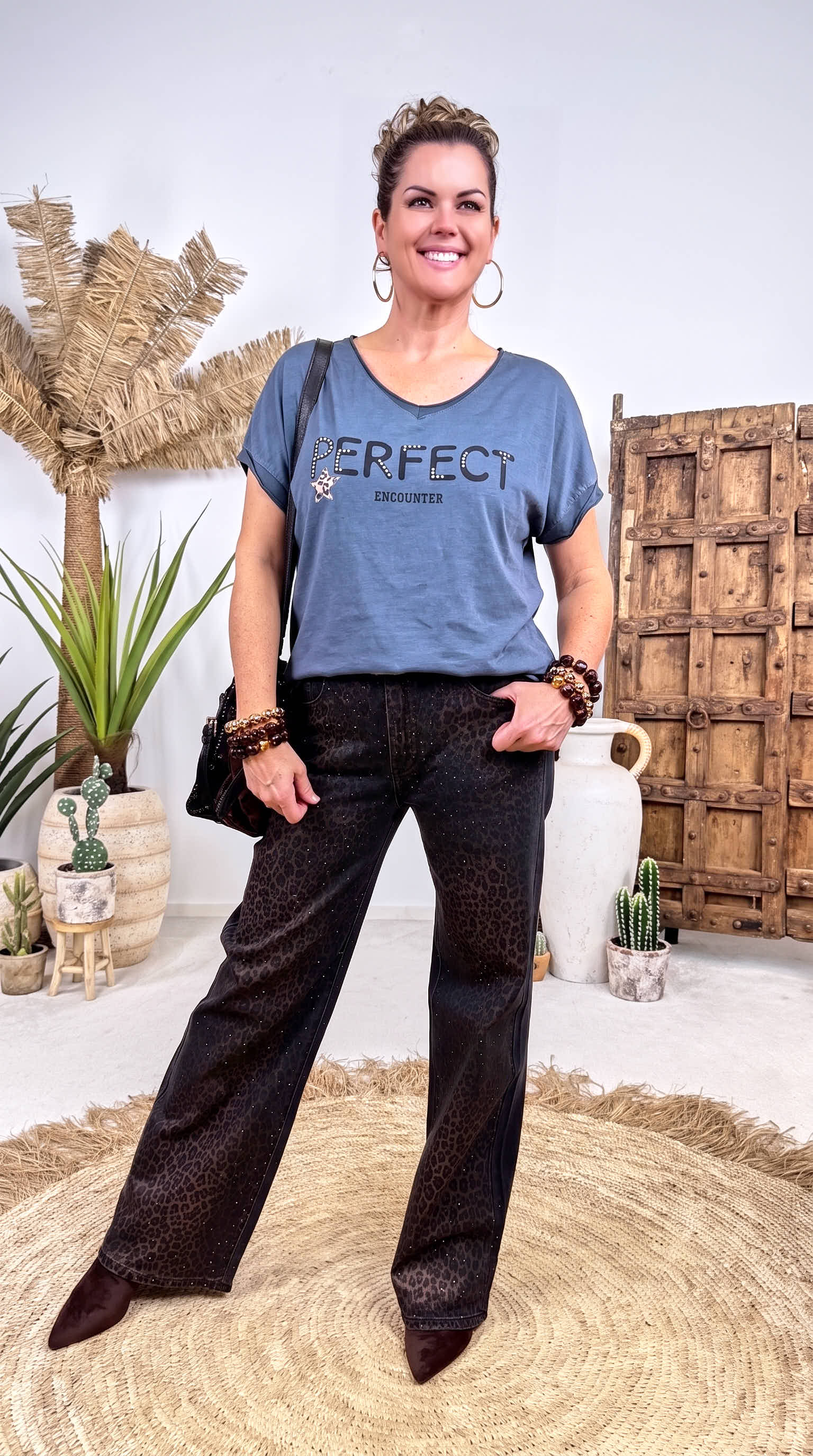 T-Shirt Perfect Look *Dunkelgrau*