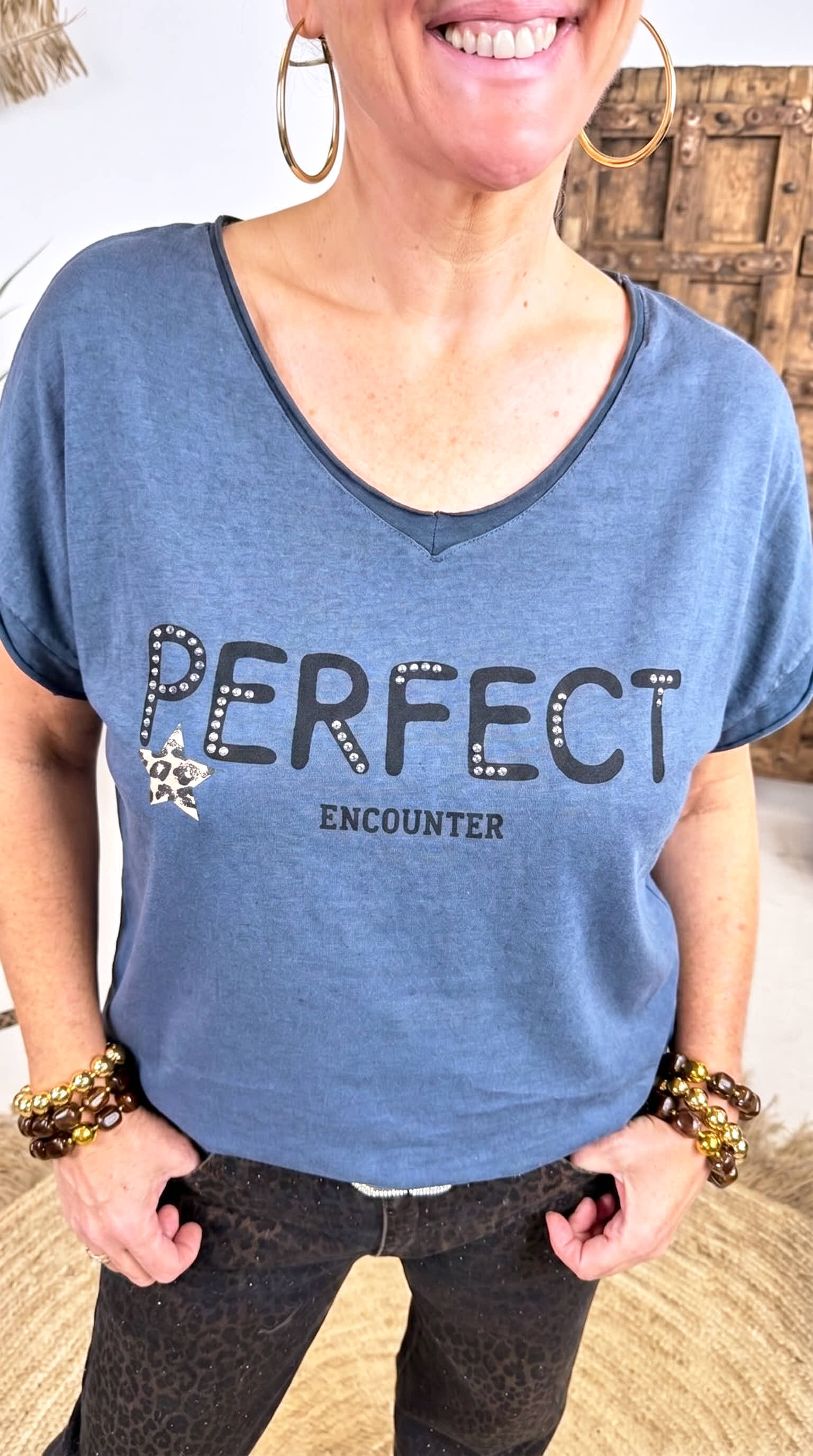 T-Shirt Perfect Look *Dunkelgrau*