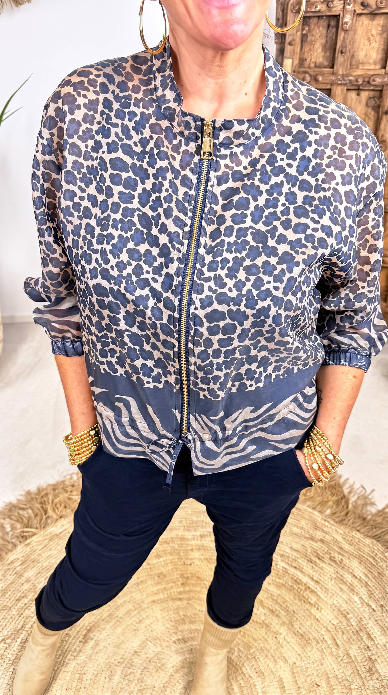 Leichte Jacke Savara *Grau*