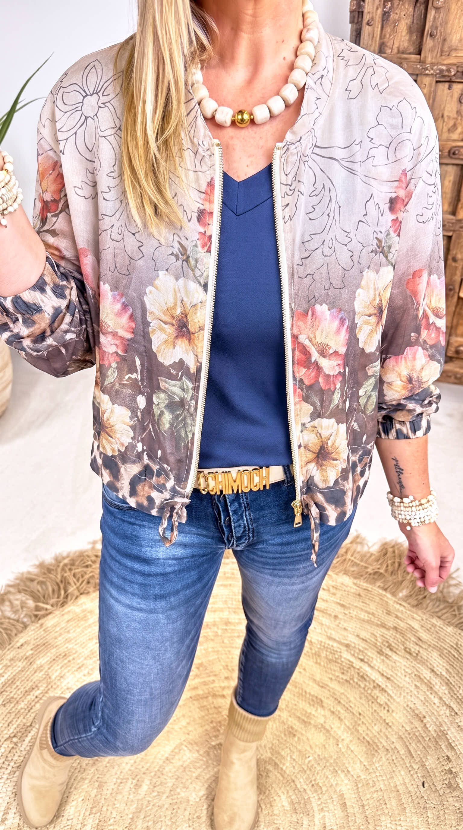 Leichte Jacke Rosewood Dream *Beige*