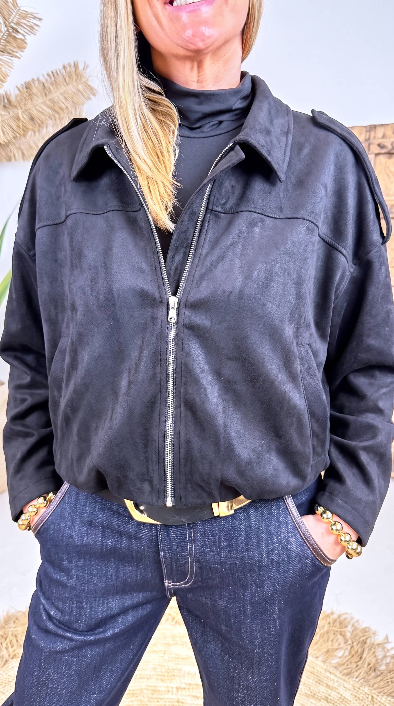 Jacke Auric *Schwarz*