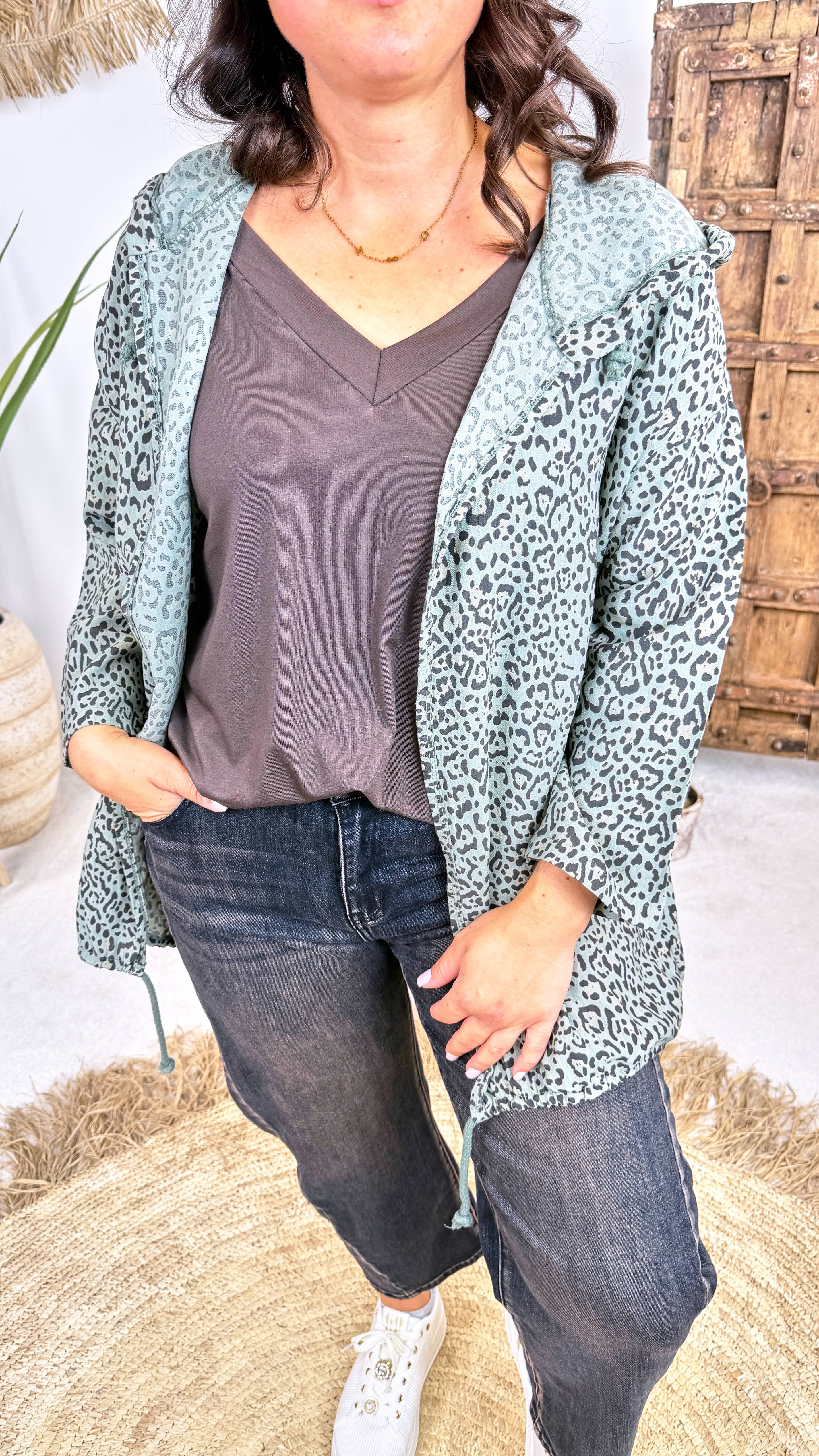 Leichte Jacke Saint Élise *Khaki*