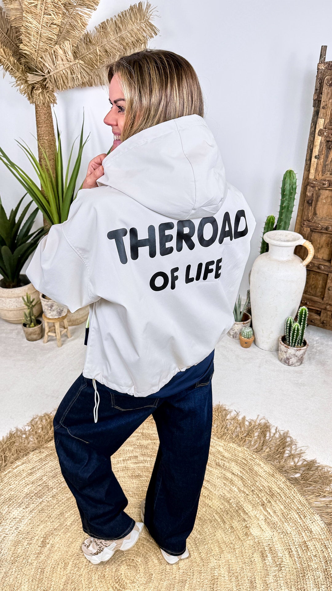 Jacke Patchwork Revival *Creme*