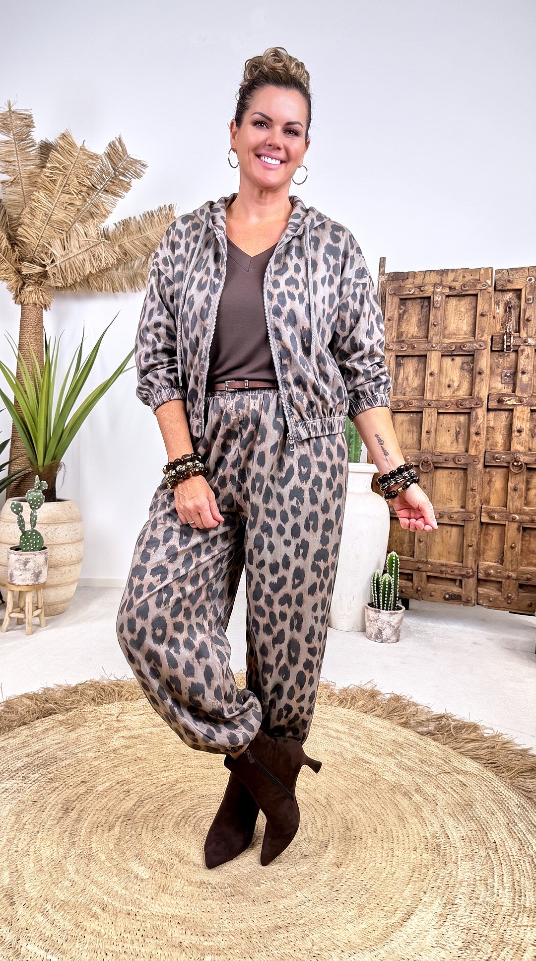 Leichte Jacke Feline *Taupe*