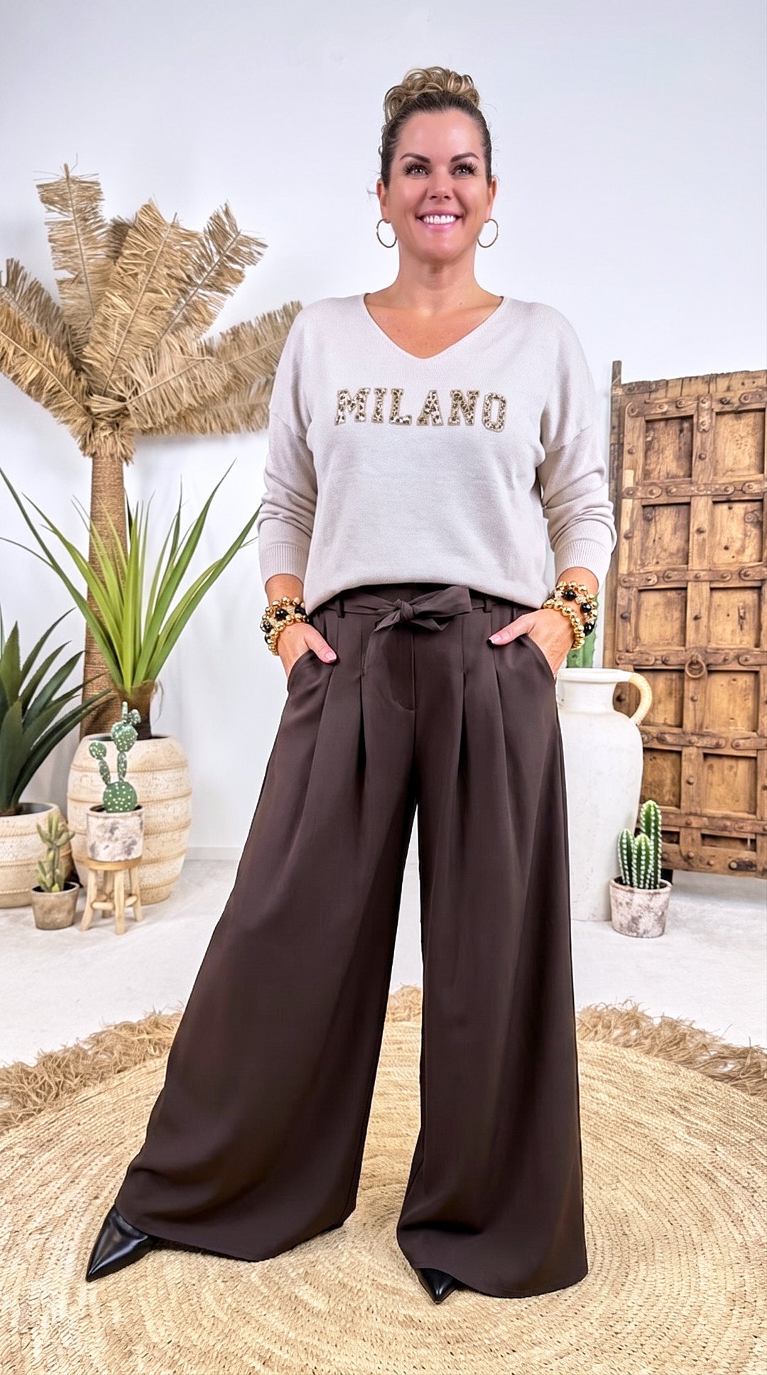 Weite Hose Kalahari *Schoko*
