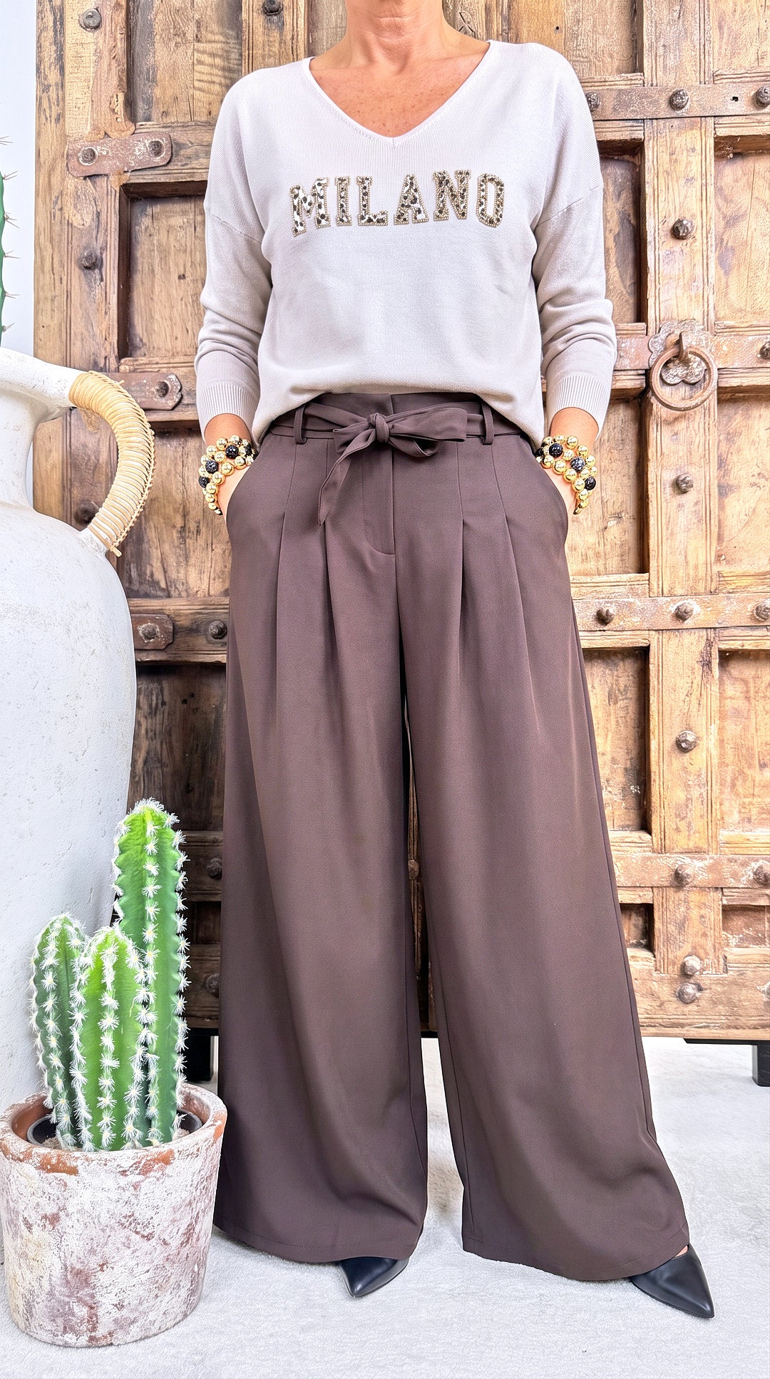 Weite Hose Kalahari *Schoko*