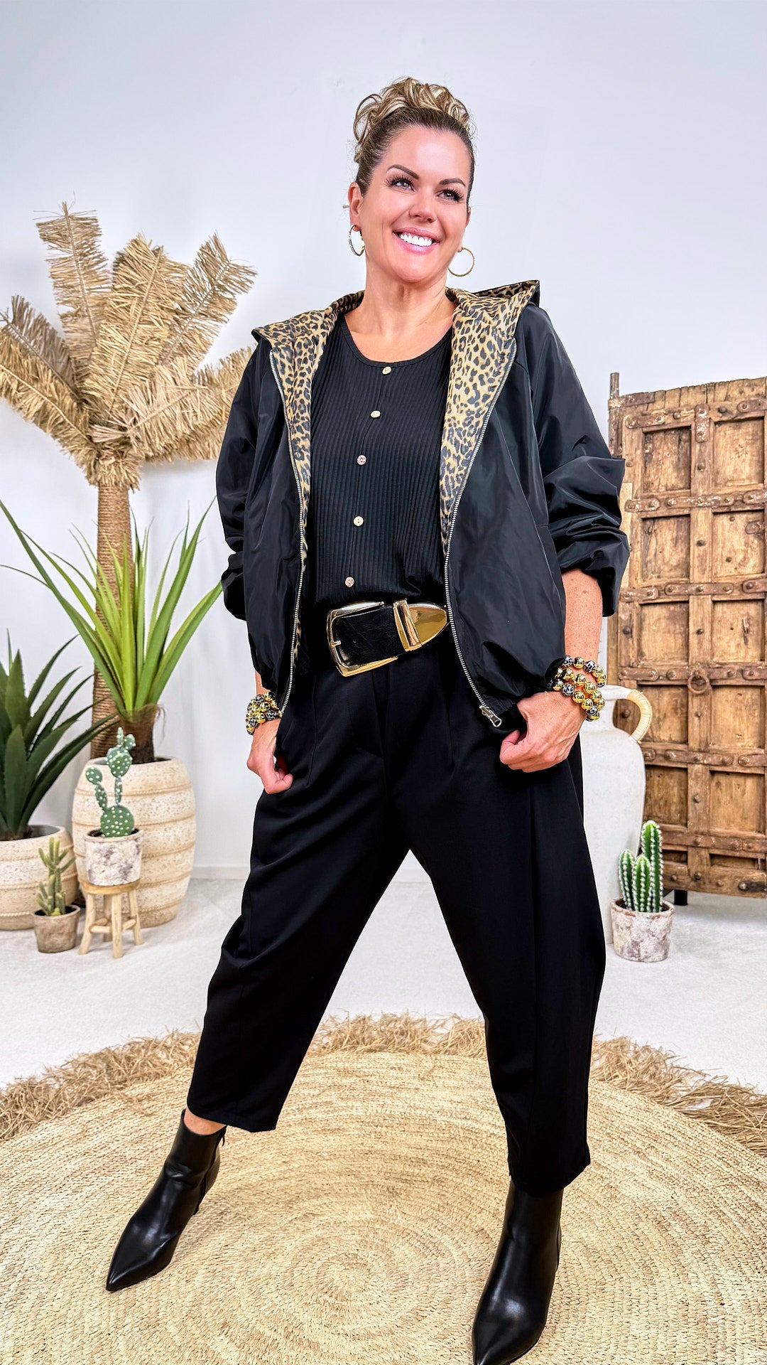 Wendejacke Maliwan *Schwarz*