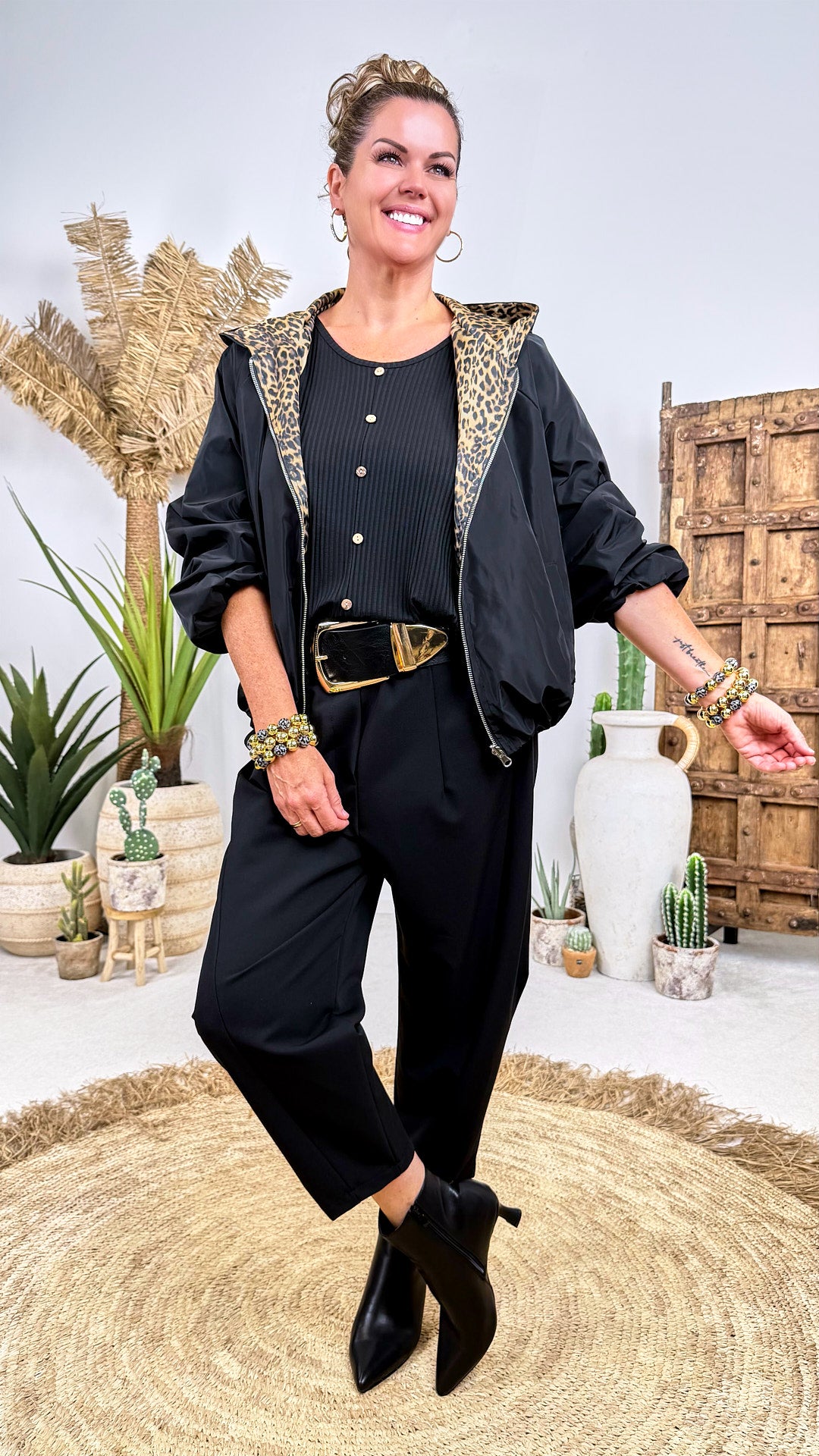 Wendejacke Maliwan *Schwarz*