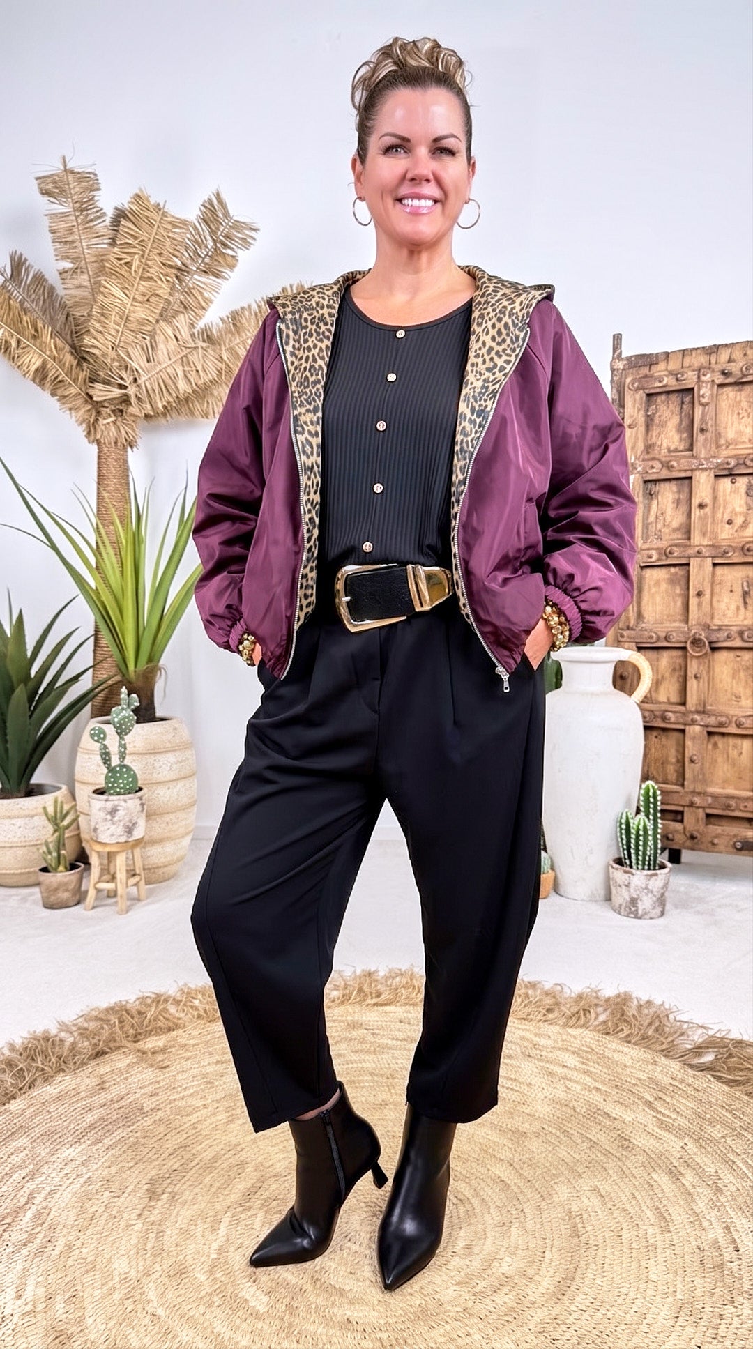 Wendejacke Maliwan *Bordeaux*