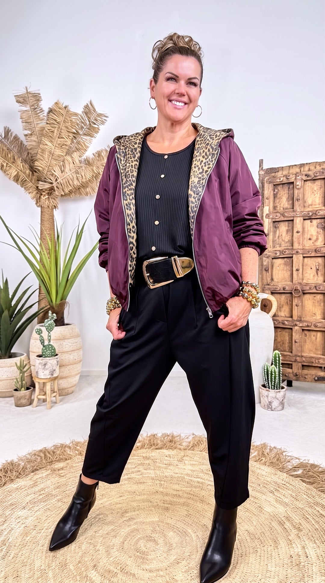 Wendejacke Maliwan *Bordeaux*