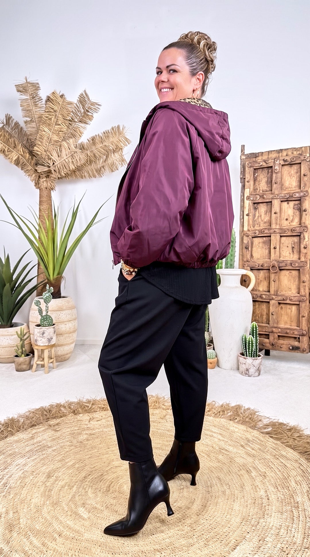 Wendejacke Maliwan *Bordeaux*