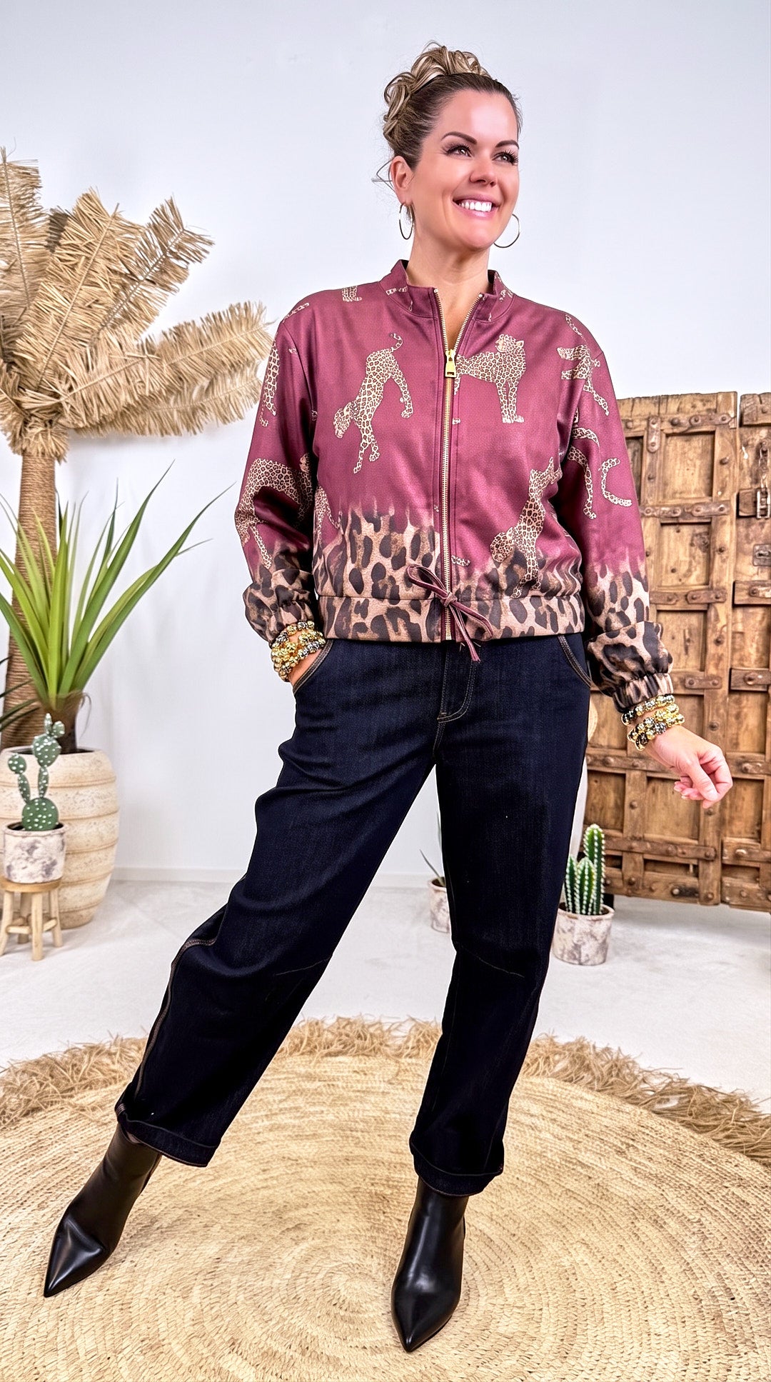 Jacke Wild Panther *Bordeaux*