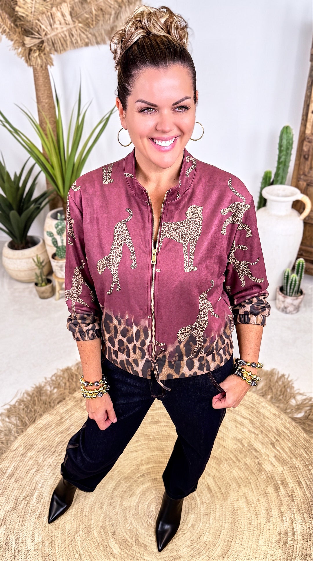 Jacke Wild Panther *Bordeaux*