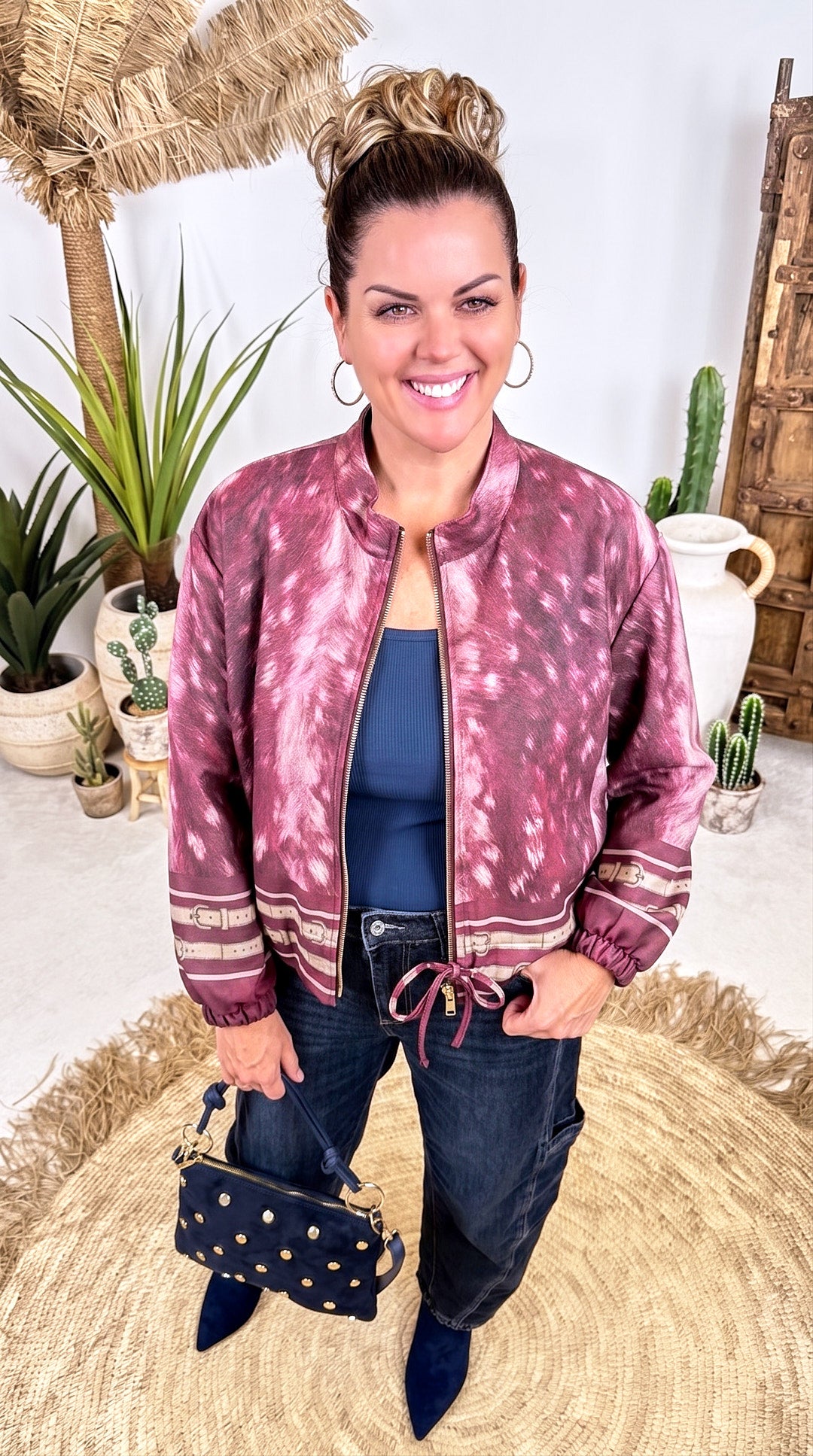 Jacke Tundra Bloom *Bordeaux*