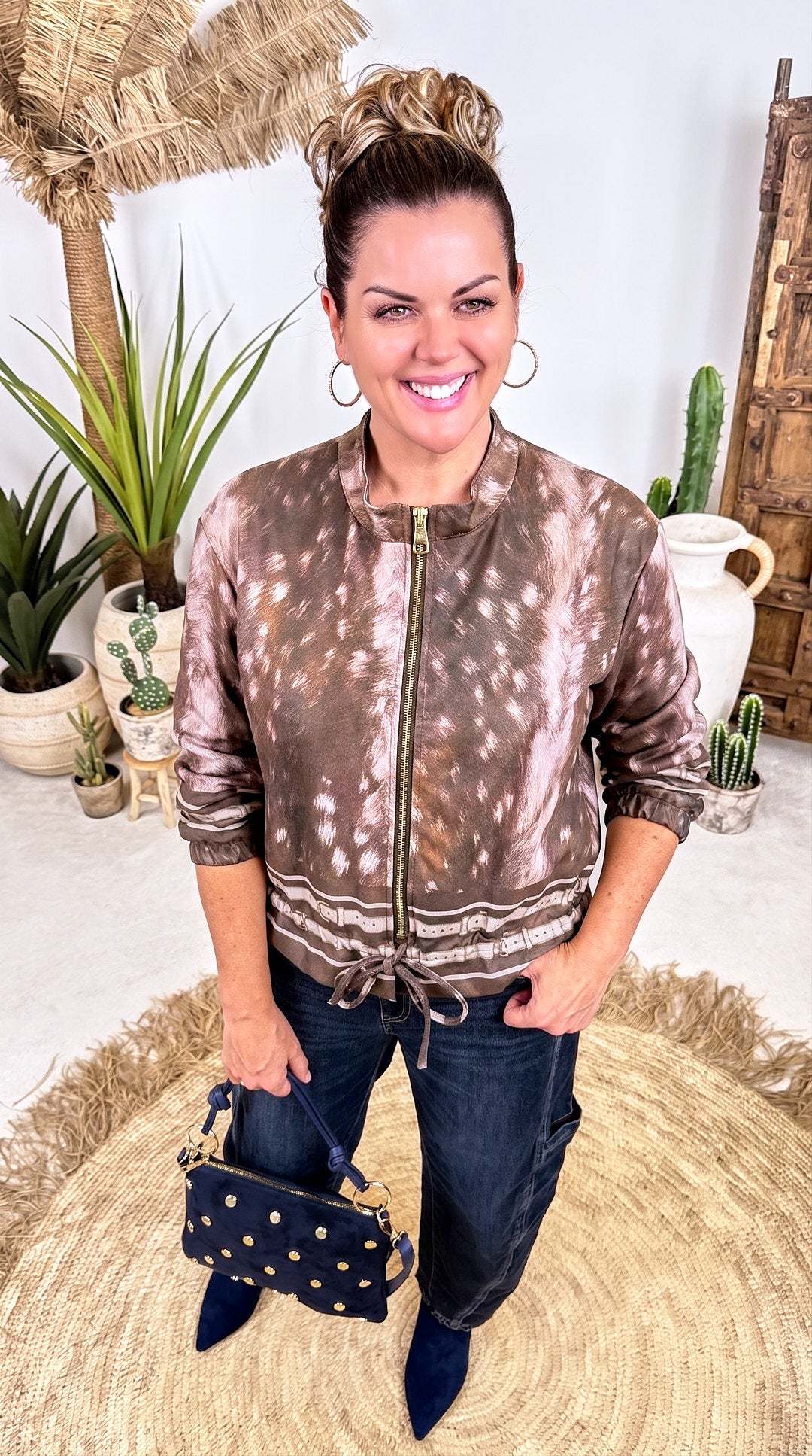 Jacke Tundra Bloom *Schoko*